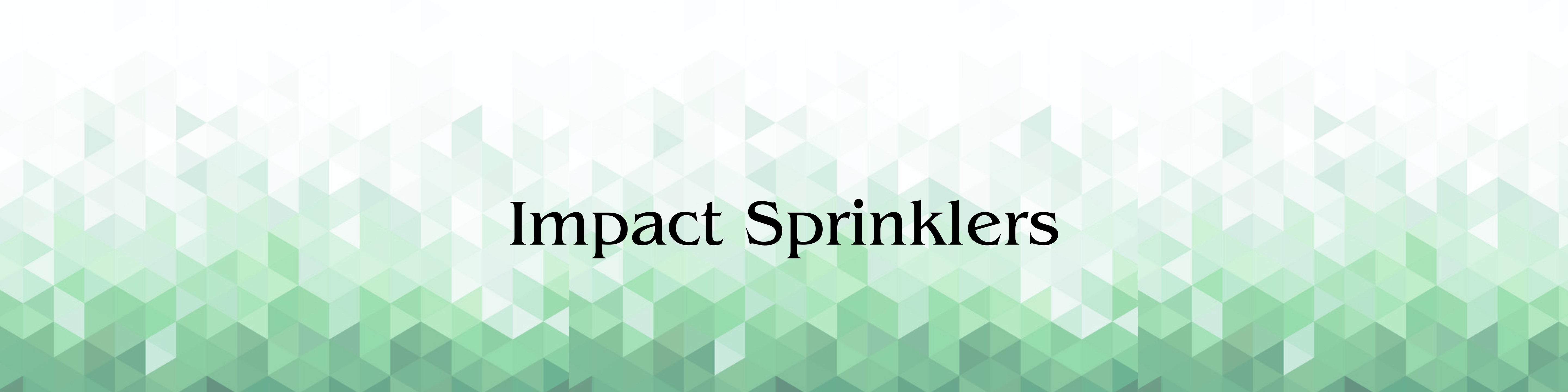 POP-UP - SPRINKLER - IMPACT DRIVE