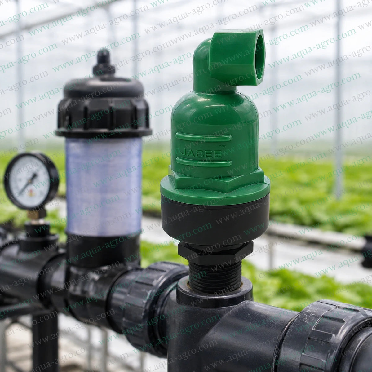 JABEE JB-AV-02 1 Inch 32mm Plastic Air Release And Vacuum Relief Valve Male Threaded For Irrigation Systems