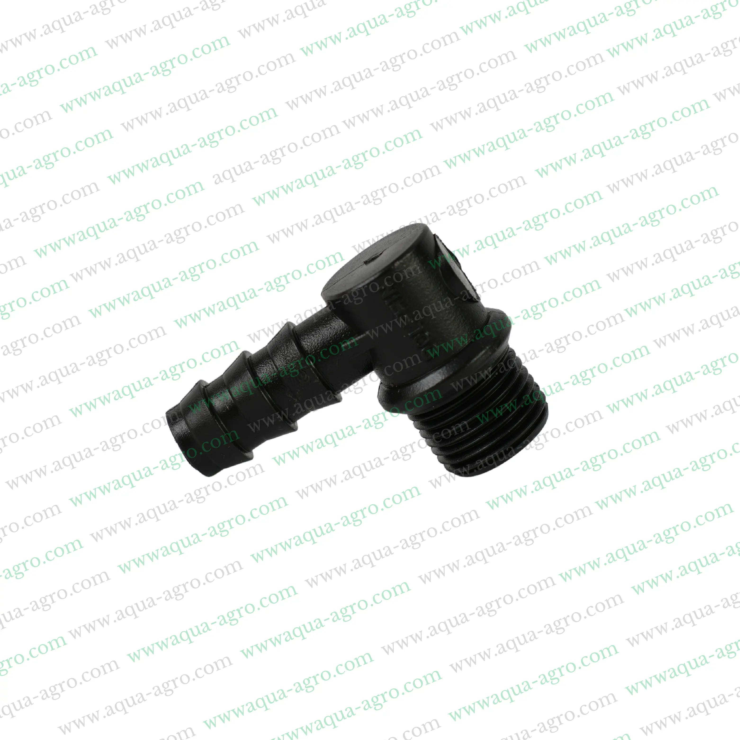 Drip irrigation fittings,Threaded elbow 0.5 inch,16mm PP elbow fitting,Threaded irrigation fittings,0.5 inch drip irrigation elbow