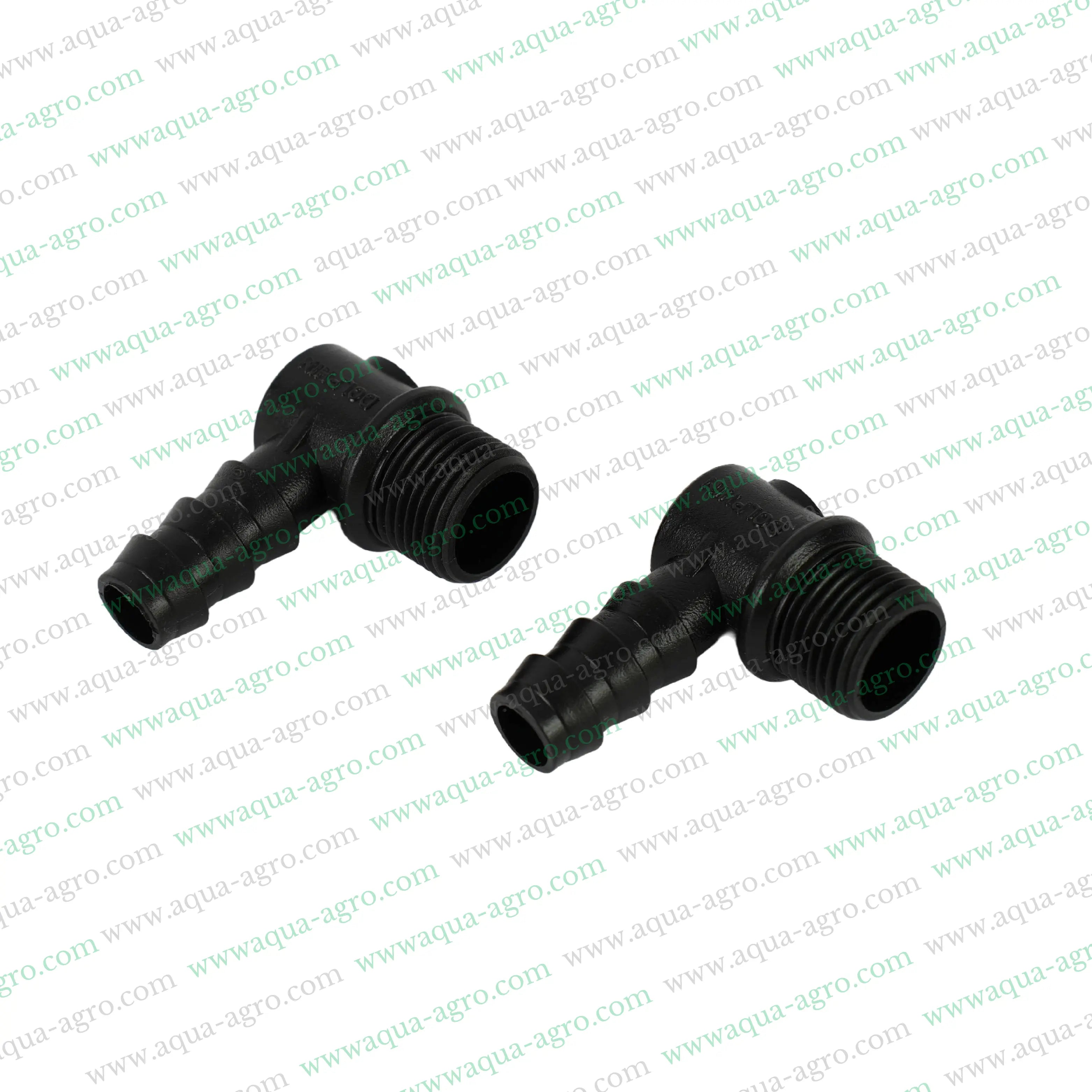 Drip irrigation fittings,Threaded elbow 0.5 inch,16mm PP elbow fitting,Threaded irrigation fittings,0.5 inch drip irrigation elbow