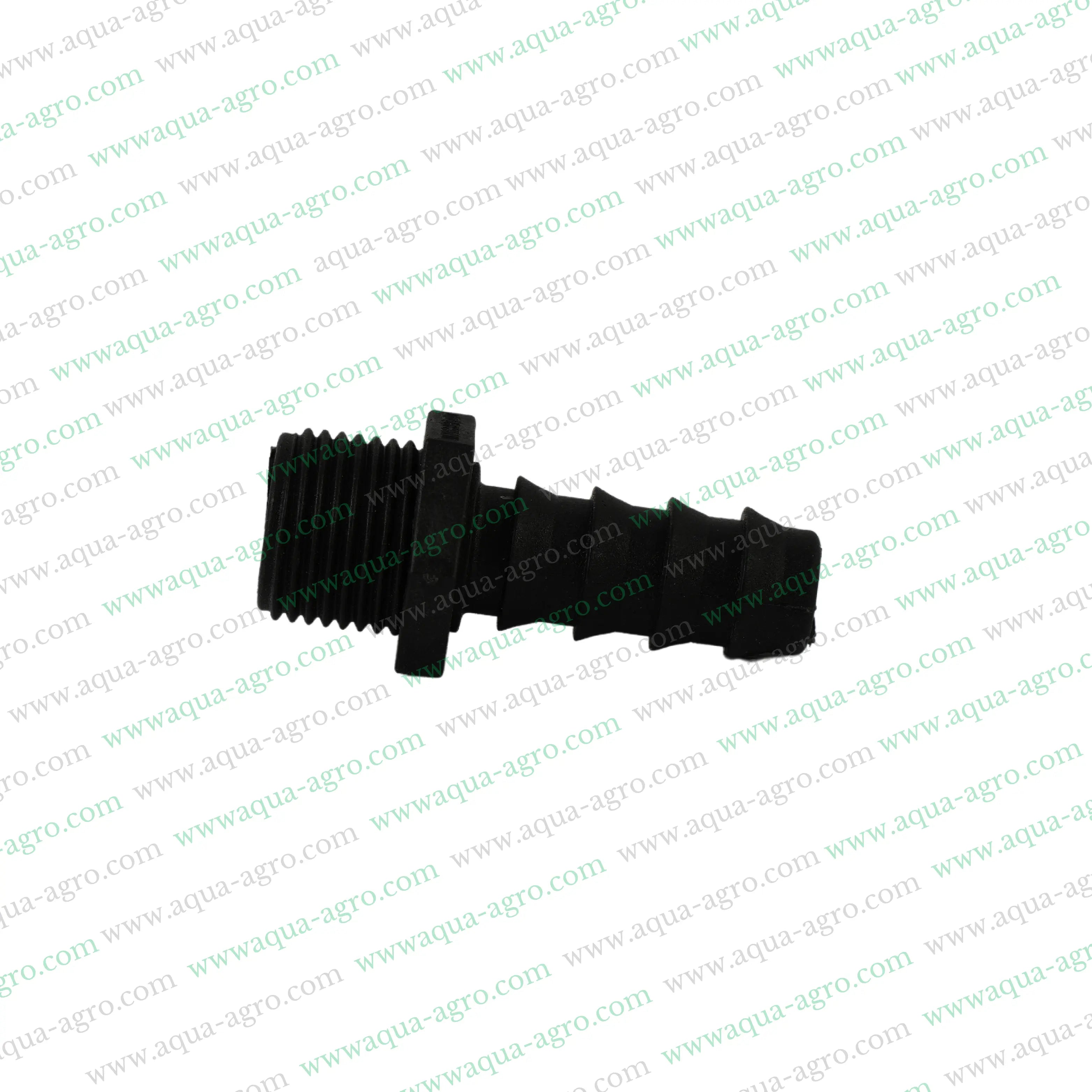 Drip irrigation fittings,Threaded fittings for drip irrigation,0.5 inch threaded nipple,PP fittings for drip irrigation