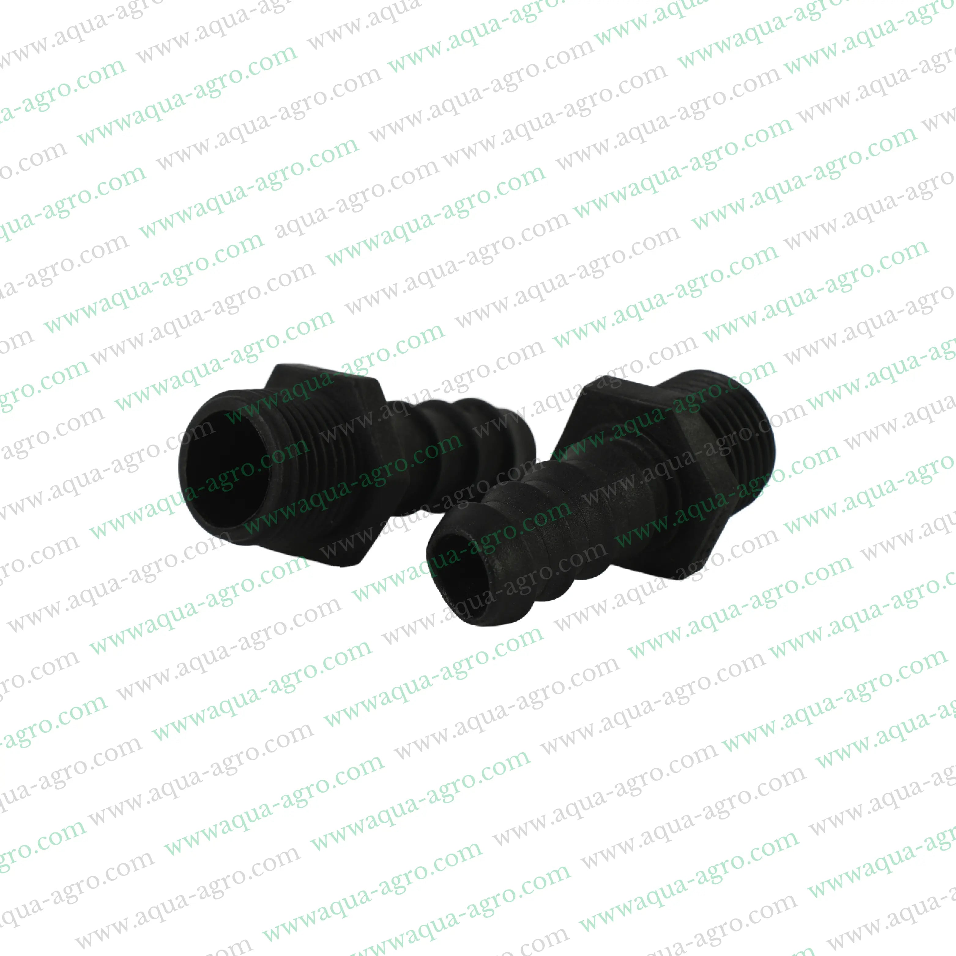 Drip irrigation fittings,Threaded fittings for drip irrigation,0.5 inch threaded nipple,PP fittings for drip irrigation