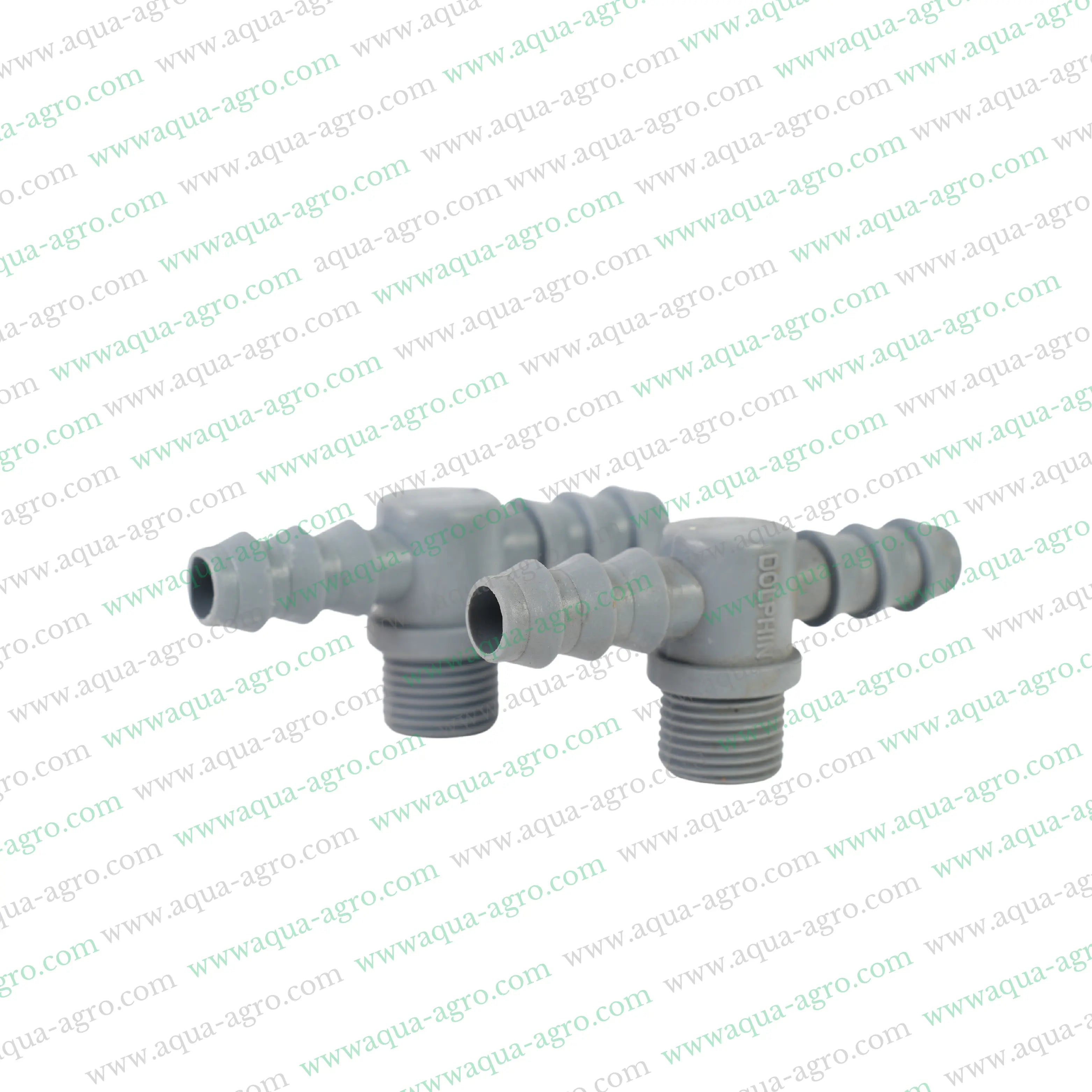 Drip Irrigation Fittings,Threaded Fittings,0.5 Inch Threaded Tee,Barbed Connectors for Drip Systems,Threaded Barbed Tee Fittings