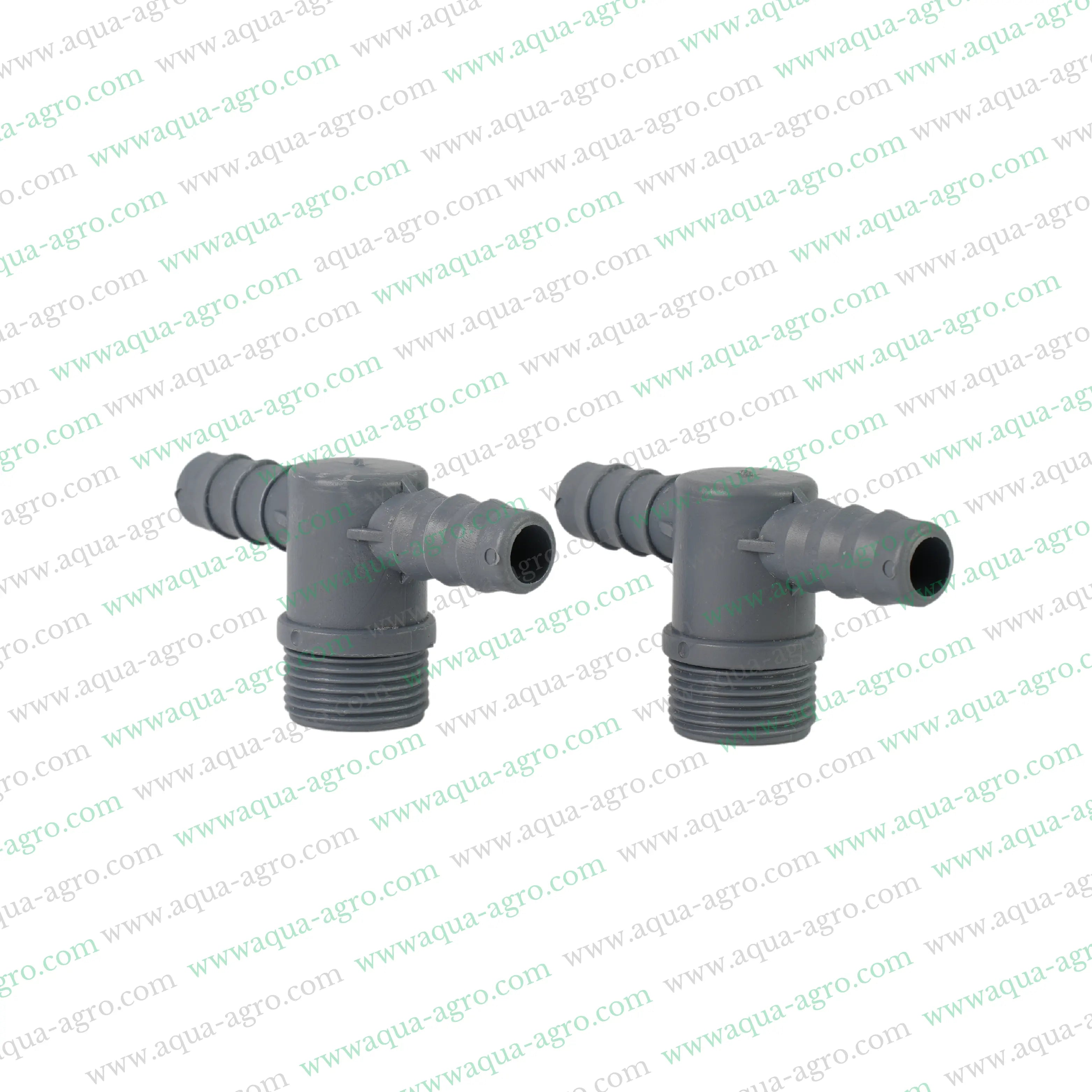 Drip Fittings,Threaded Fittings,0.75 Inch Riser Tee,Drip Irrigation Fittings,Watering System Accessories,Barbed Riser Tee