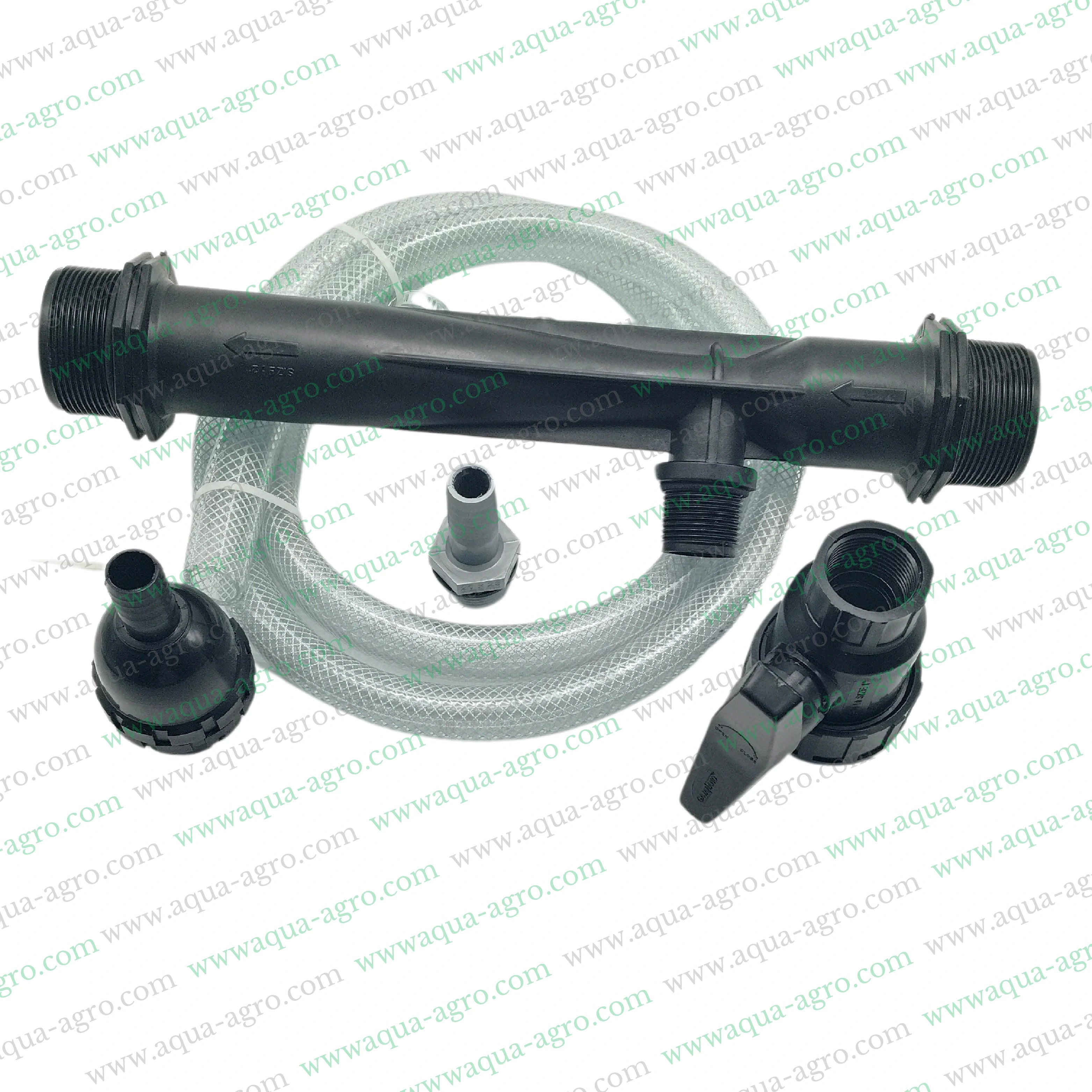 AQUA - AGRO - Fertilizer Injecor - Venturi - 2 Inch (63mm) - with suction port assembly