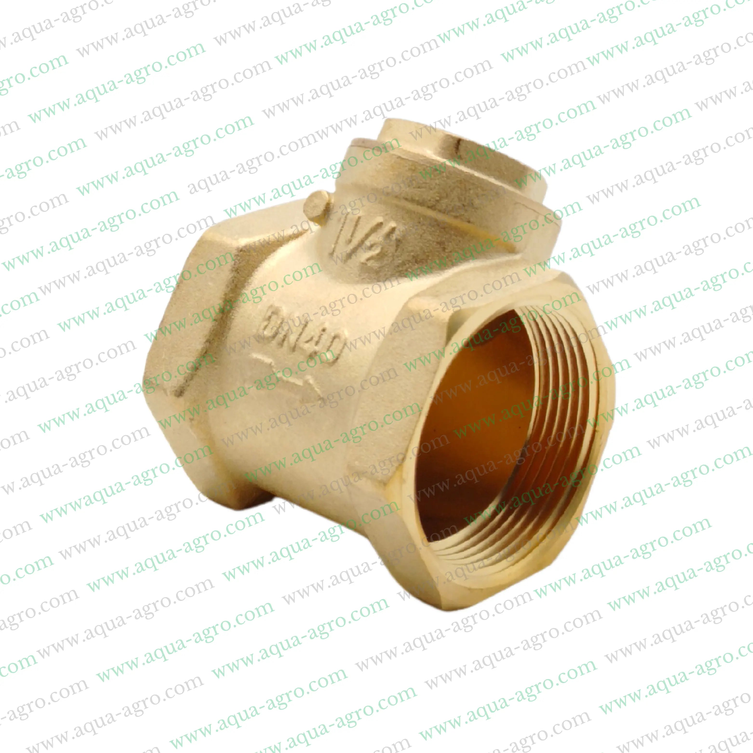 Non-Return Valve (NRV),1.5 Inch Non-Return Valve,Threaded End Valve FxF,Water Flow Control Valve,40mm Flap Check Valve