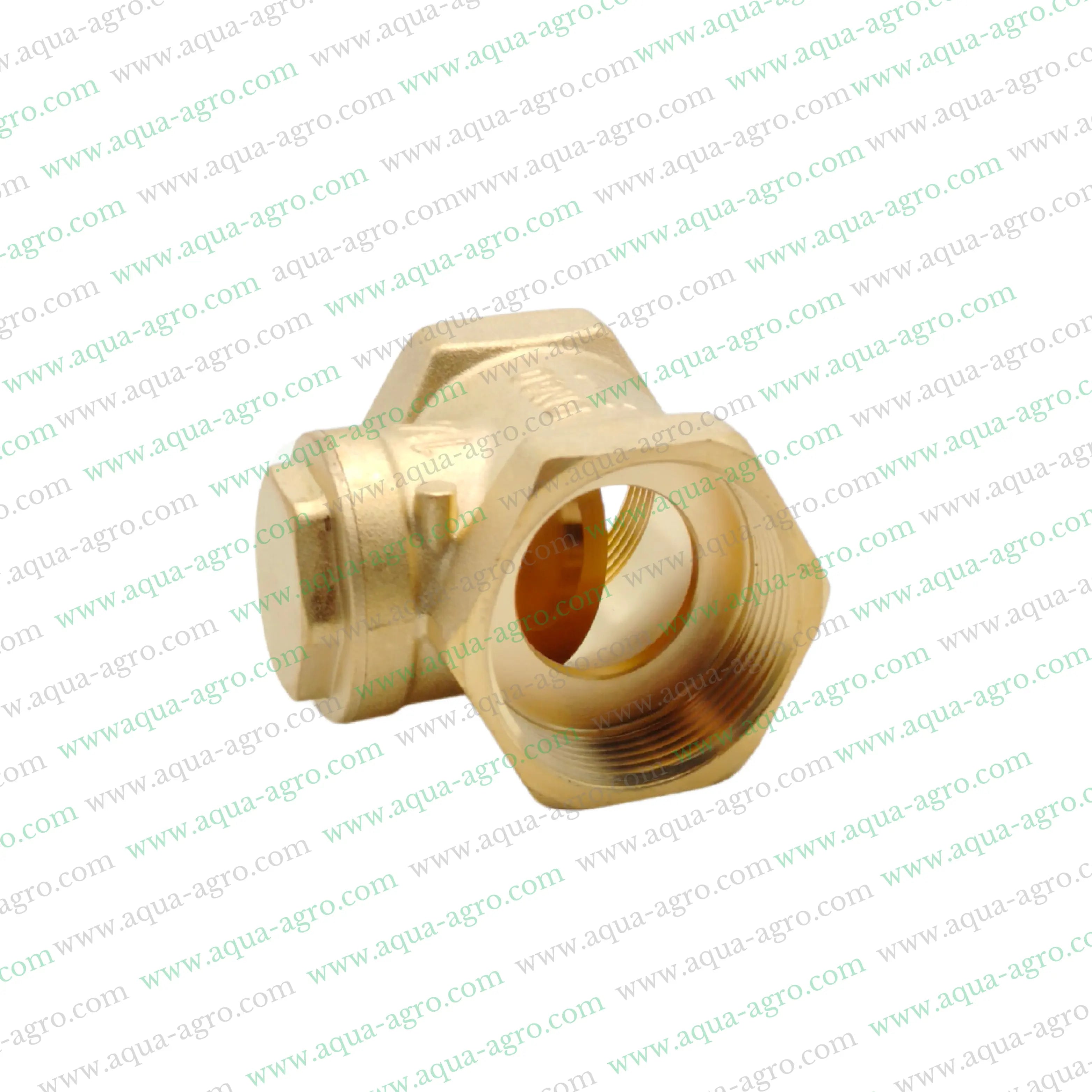 Brass Non-Return Valve 2 Inch,50mm Flap Check Valve Metal,50mm Brass NRV Valve with Threaded Ends