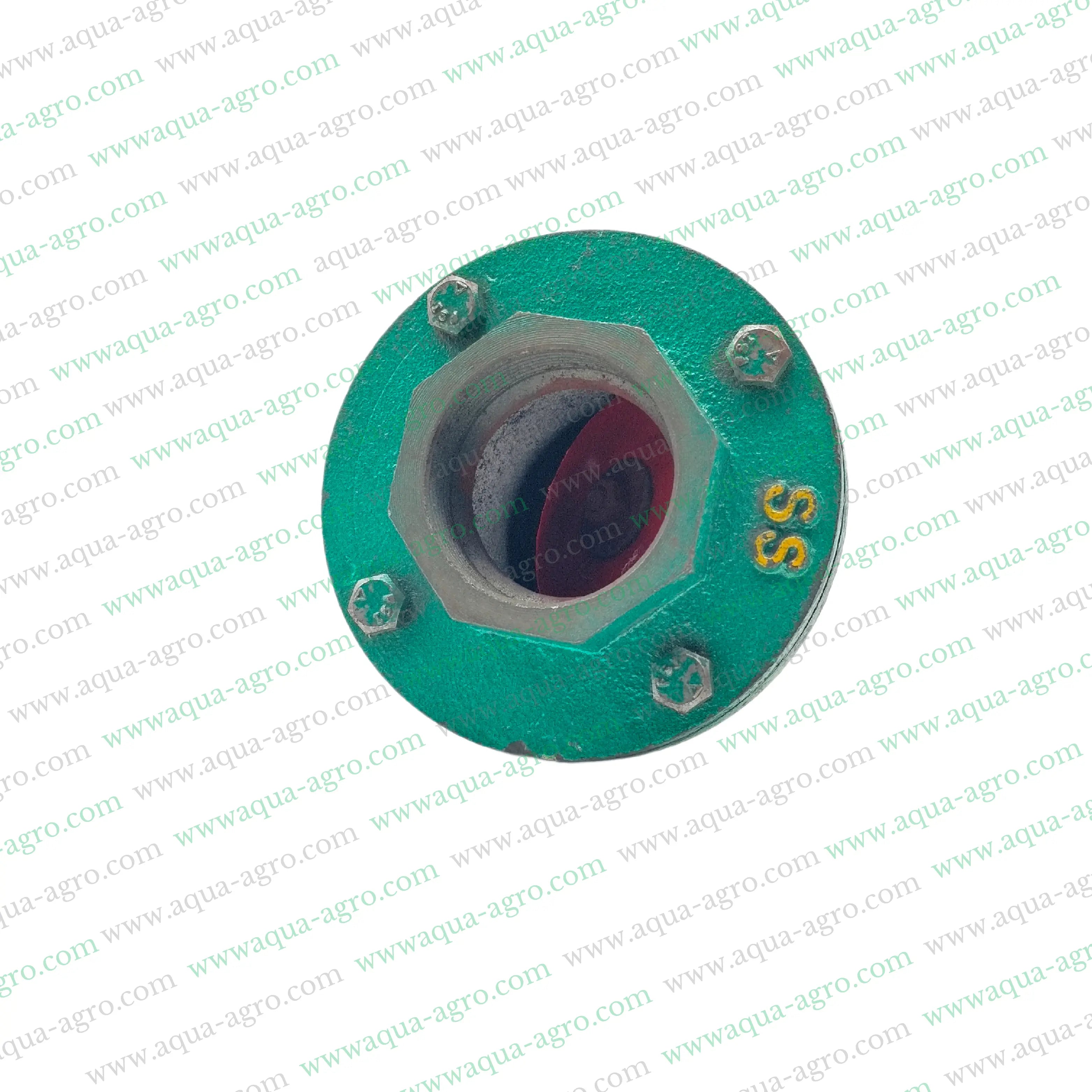2.5-Inch Brass Non-Return Valve,65mm Metal NRV Valve,Threaded End Non-Return Valve,Heavy Duty Brass NRV Valve