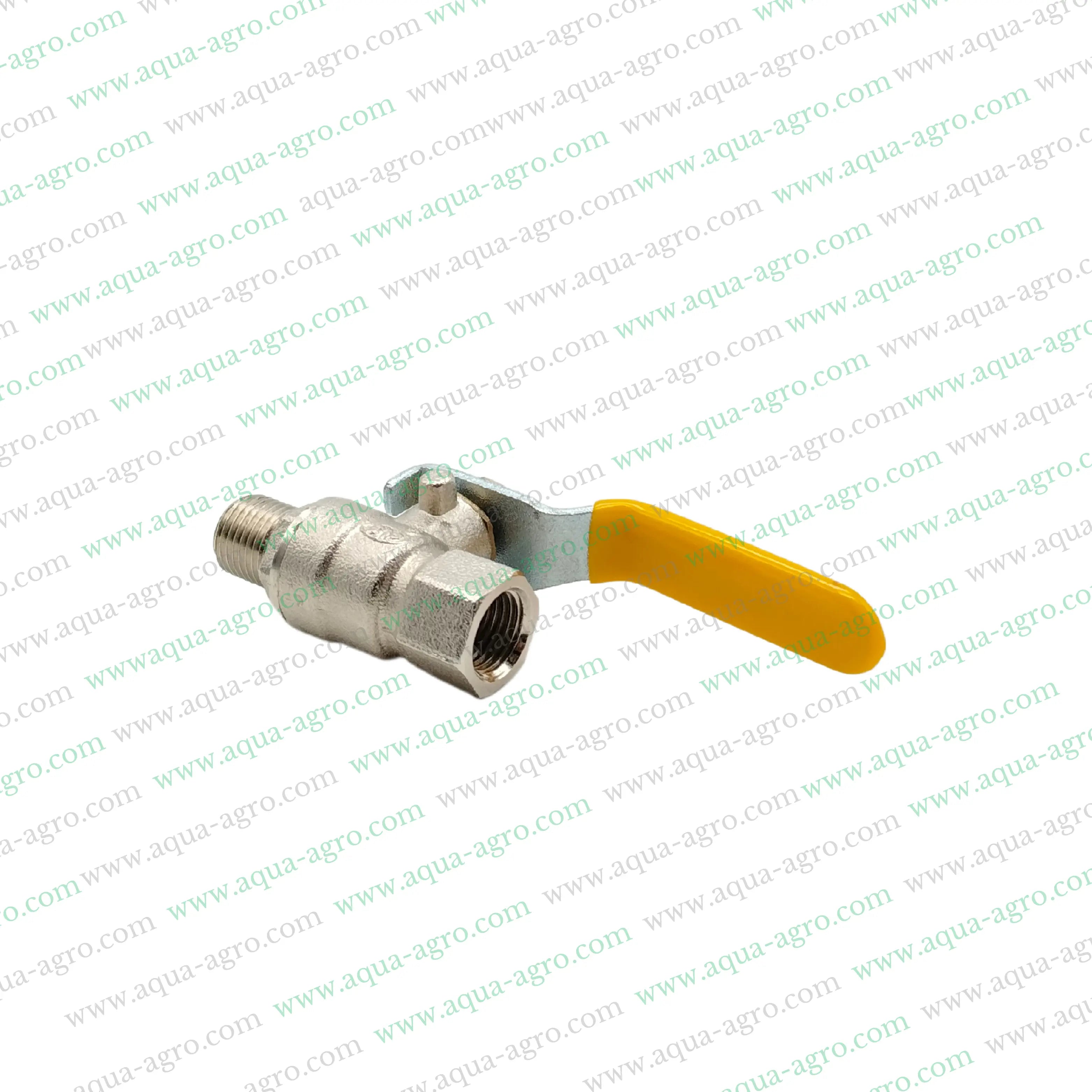 Pressure Gauge Fittings Metal,0.25 Inch Threaded Fittings,0.25 Inch Female Threaded Bib Cock,