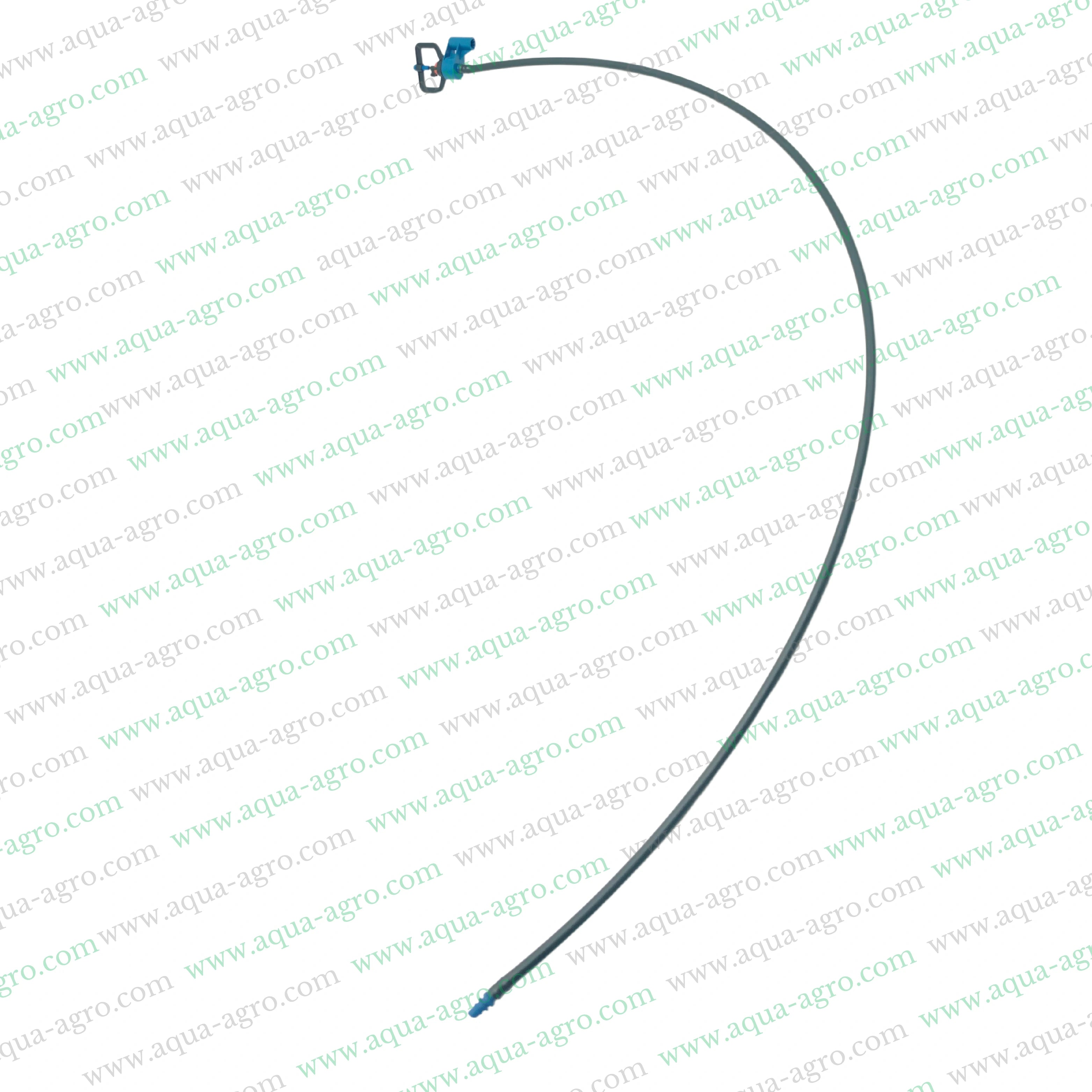 AQUA - AGRO - Sprinkler - Micro Sprinkler - MM Sprinkler - 8-12 Feet Radius - Assembly with tube and pin - Micro barbed inlet - 4mm