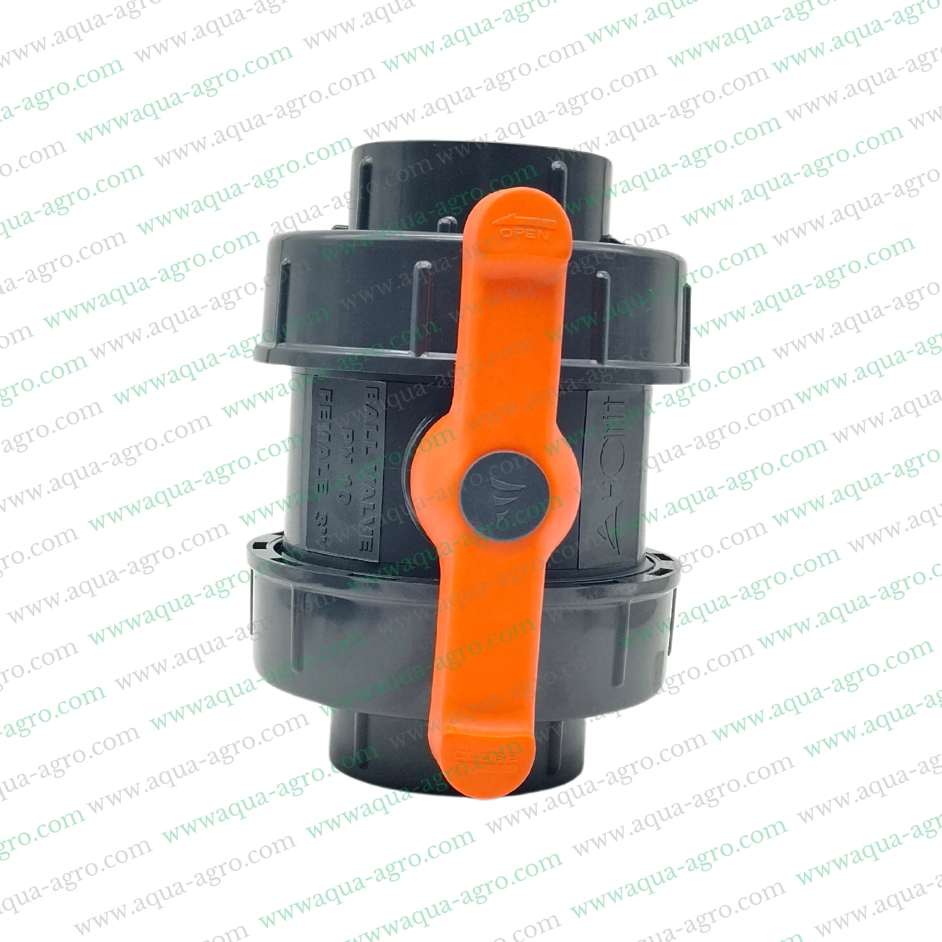 AUTOMAT - Ball Valve - Plastic - Pvc - Double Union - 3 inch (90mm) -