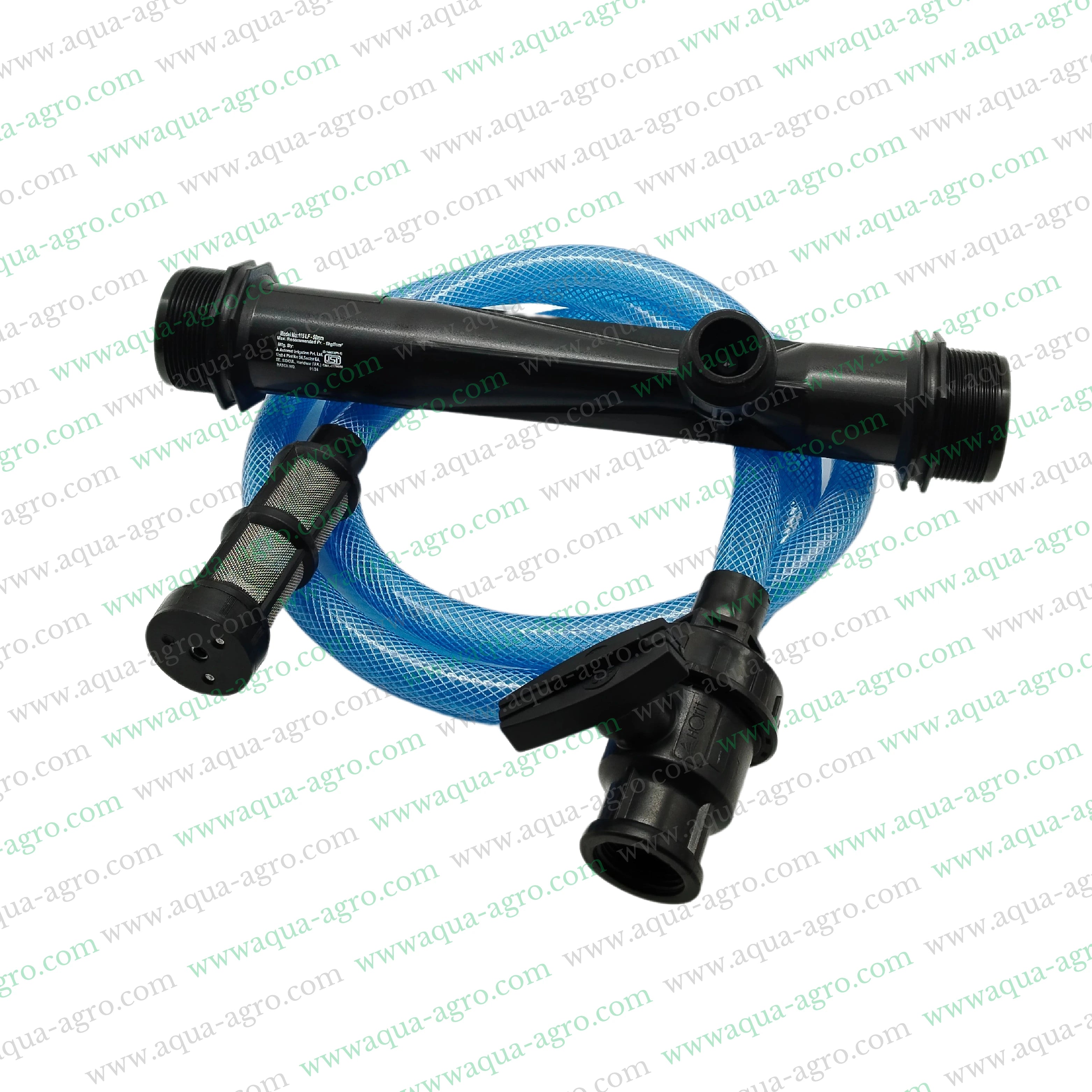 AUTOMAT - Fertilizer Injecor - Venturi - 2 Inch (63mm) - with suction port assembly - HT-115-LF