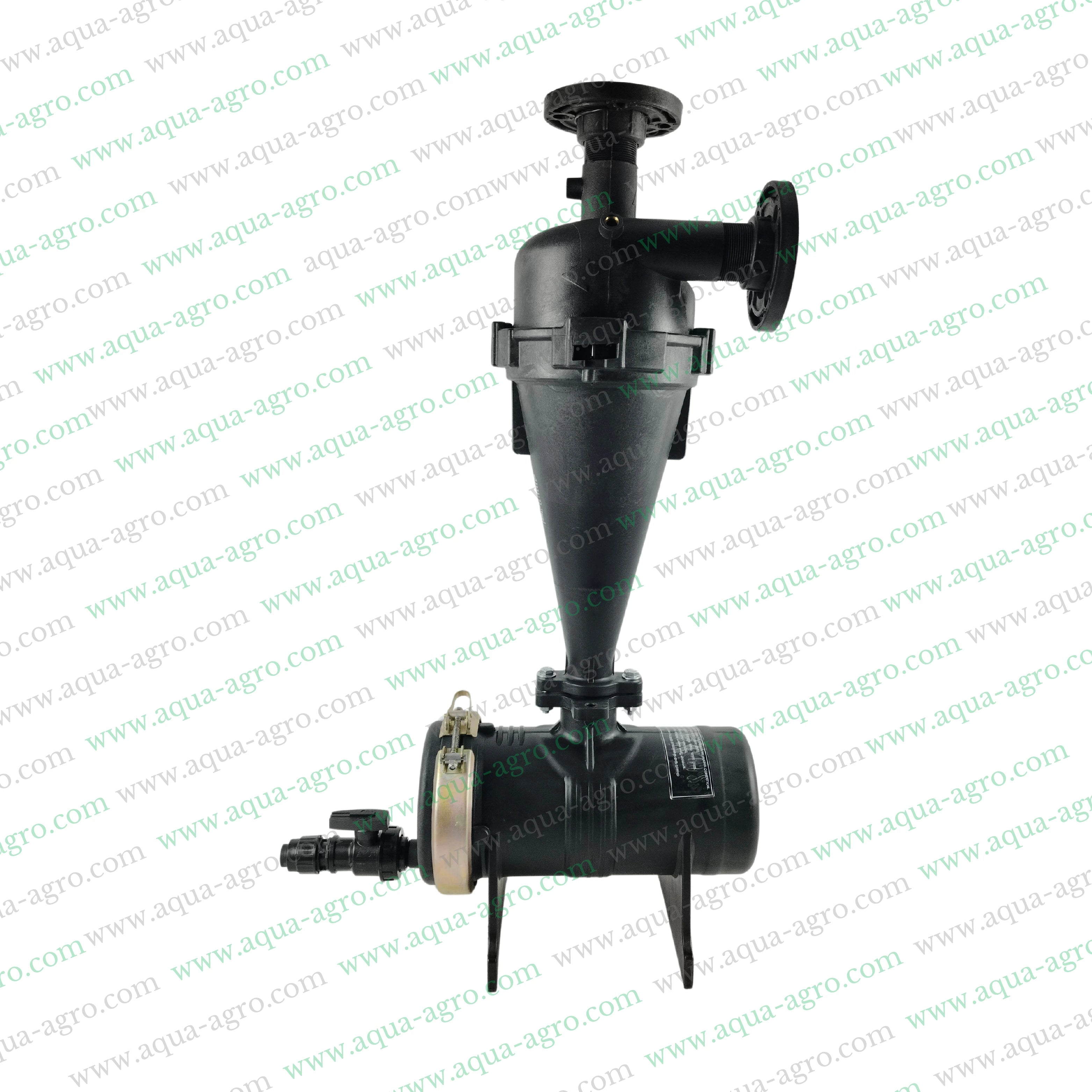 AUTOMAT - Filter - Hydrocyclone - 2 Inch (63mm) - Flanged End - 25 (m3-Hr) - Regular Plastic Body - (HT-144F)