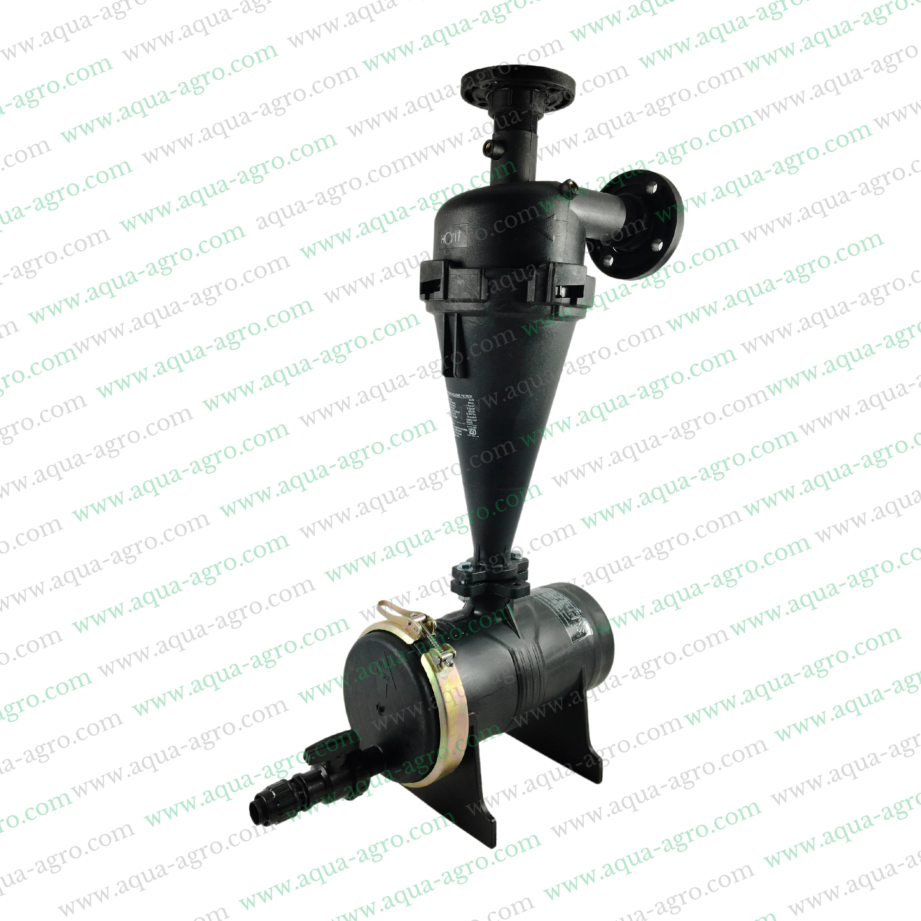 AUTOMAT - Filter - Hydrocyclone - 2 Inch (63mm) - Flanged End - 25 (m3-Hr) - Regular Plastic Body - (HT-144F)