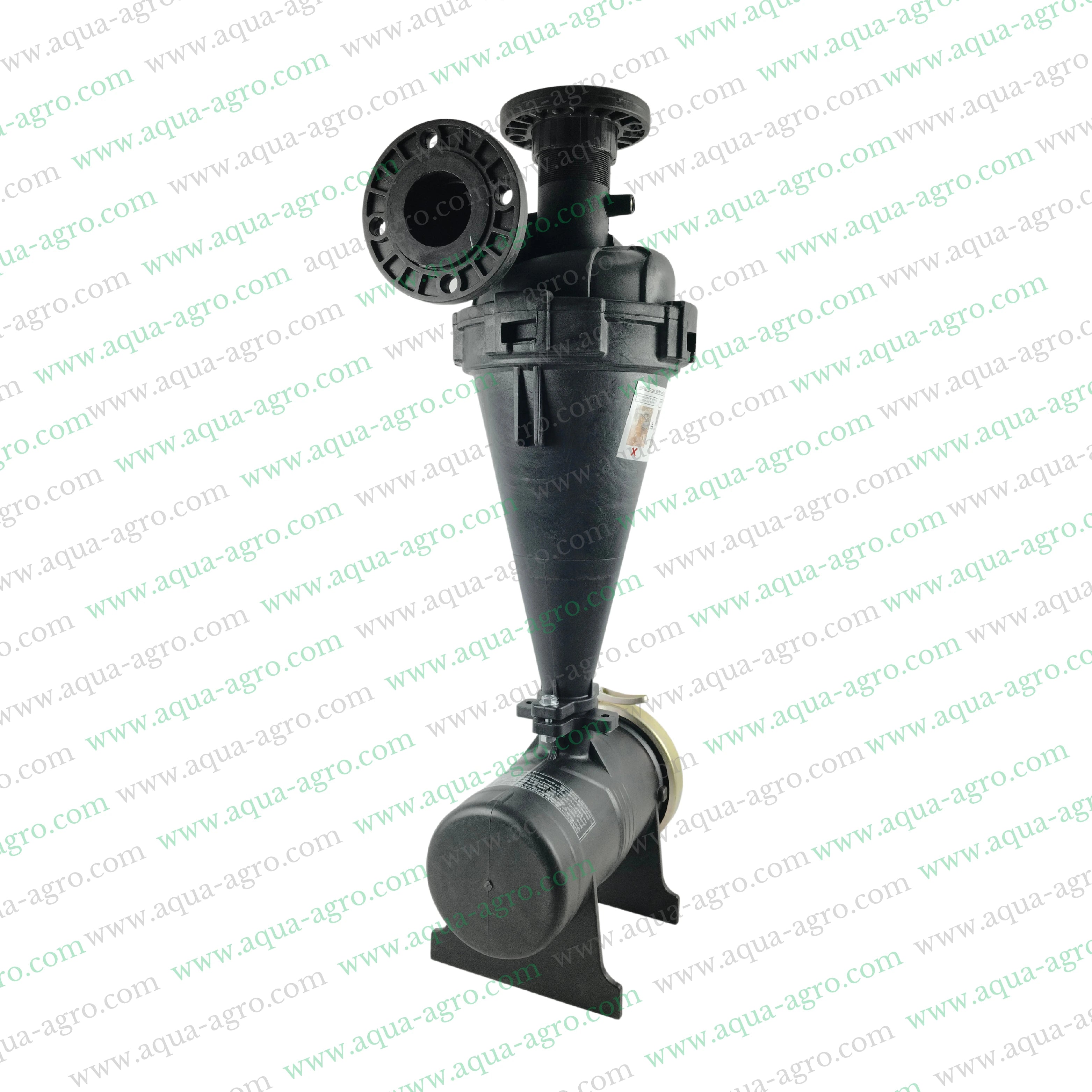 AUTOMAT - Filter - Hydrocyclone - 3 Inch (90mm) - Flanged End - 50 (m3-Hr) - Regular Plastic Body - (HT-146F)