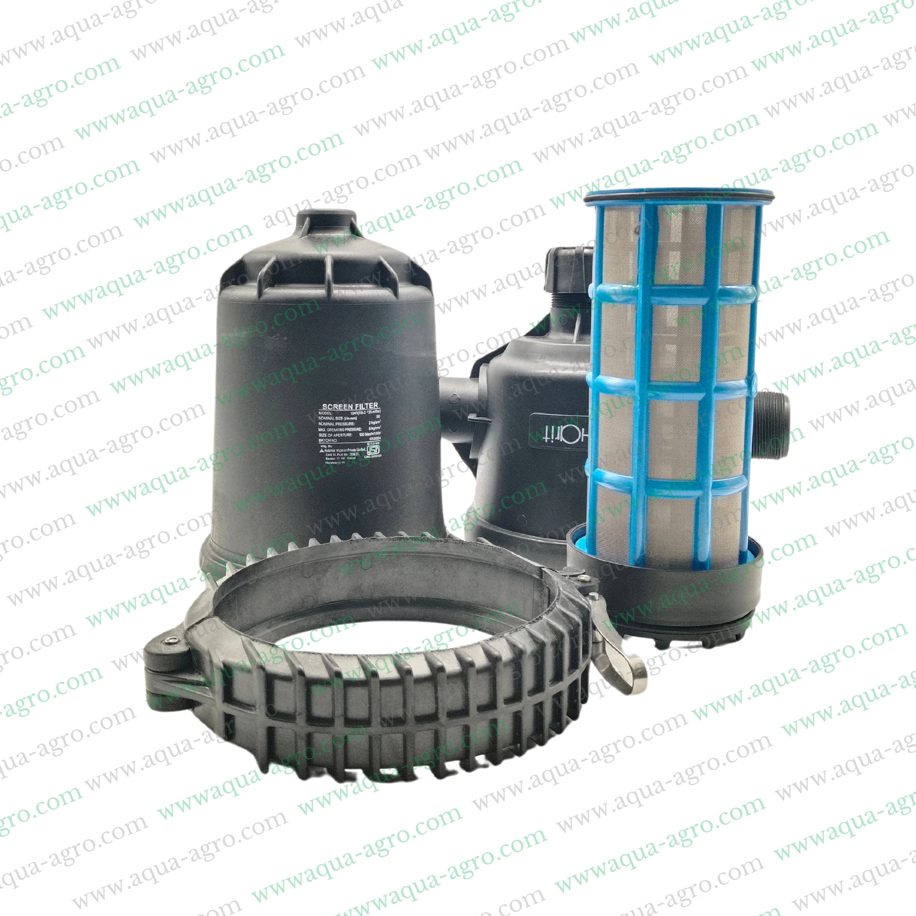 AUTOMAT - Filter - Screen - 2 Inch (63mm) (M-Thd) - T-Type - Regular Plastic Body - (HT-124-T)