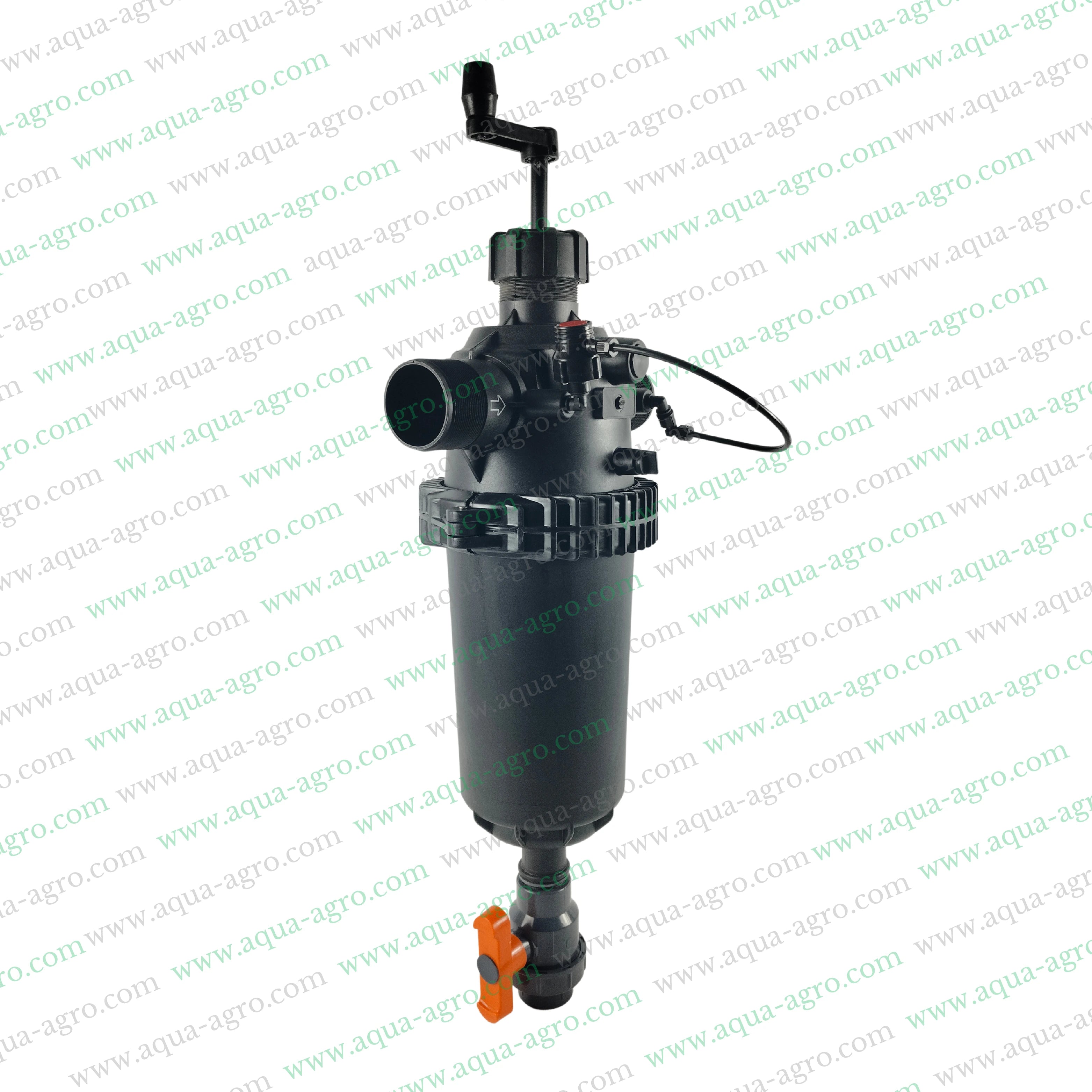 AUTOMAT - Filter - Semi - Automatic - Screen - 2.5 Inch (75mm) (M-Thd) - T-Type - 30 (m3-Hr) - Regular Plastic Body - (HT-125-TSA)