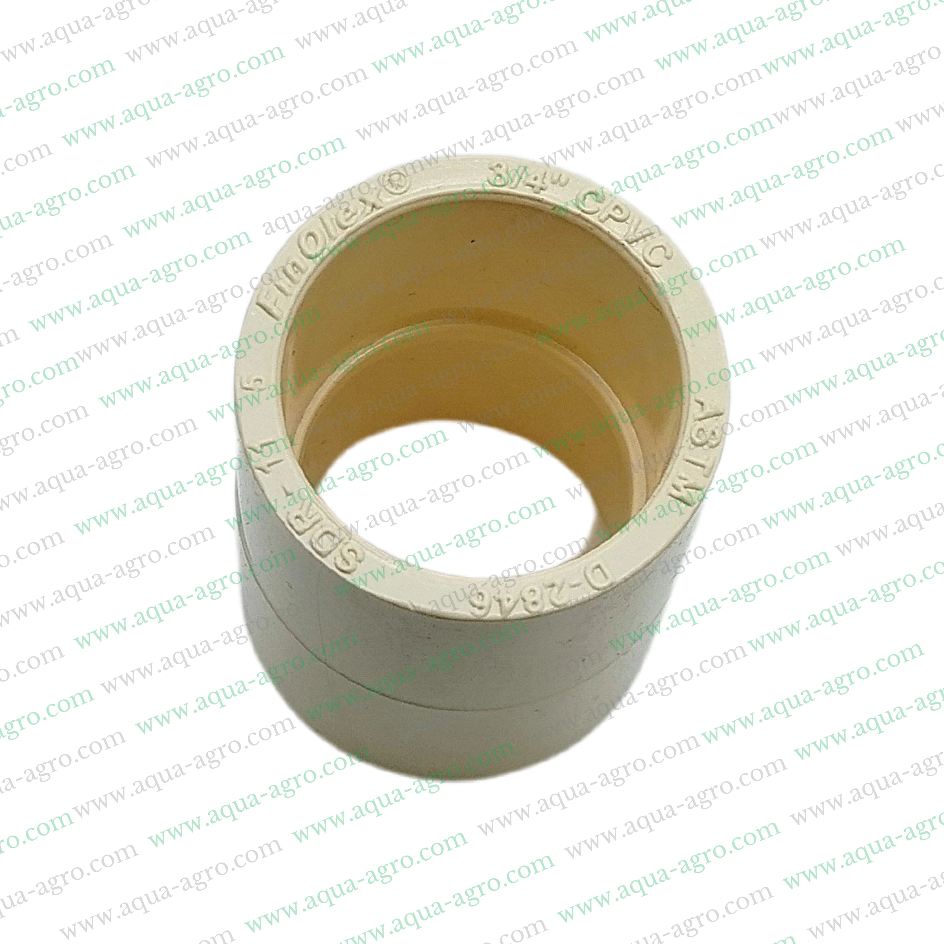 FINOLEX - Cpvc - Pipe & Accessories - Fittings - 0.75 inch (20mm) - Coupler or Joinner - SDR-11