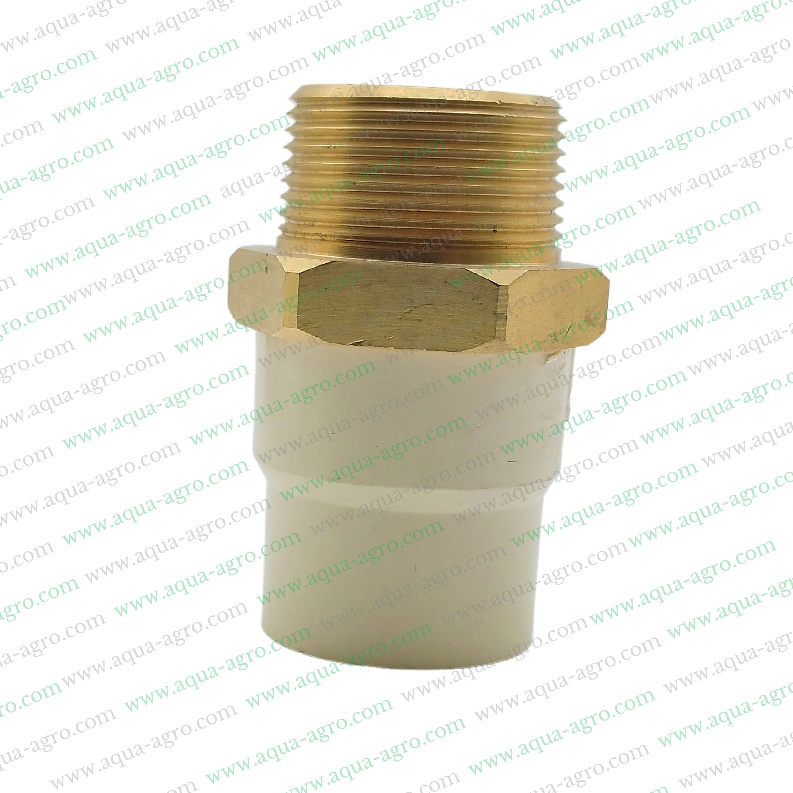 Finolex CPVC brass male adapter,1.25 inch CPVC male threaded adapter,32mm CPVC MTA fitting SDR 11,Brass insert MTA for CPVC pipes