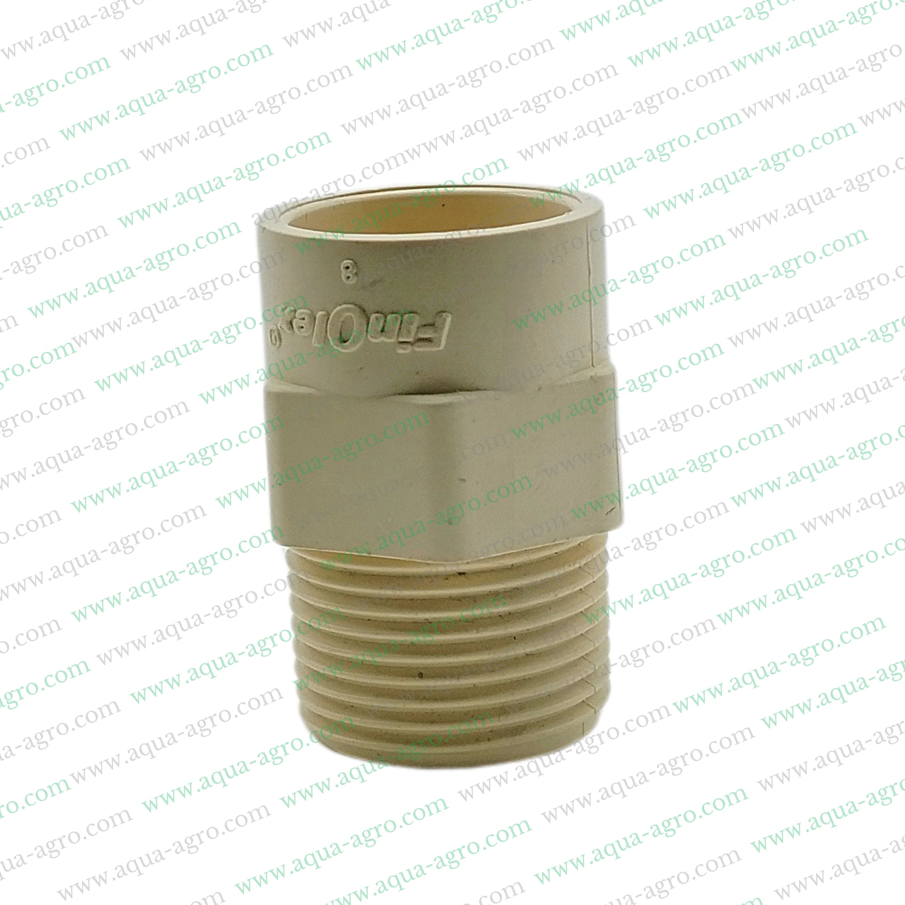 Finolex CPVC male threaded adapter 1.25 inch,CPVC MTA 32mm SDR 11 fittings,1.25 inch CPVC male adapter MAPT SDR 11