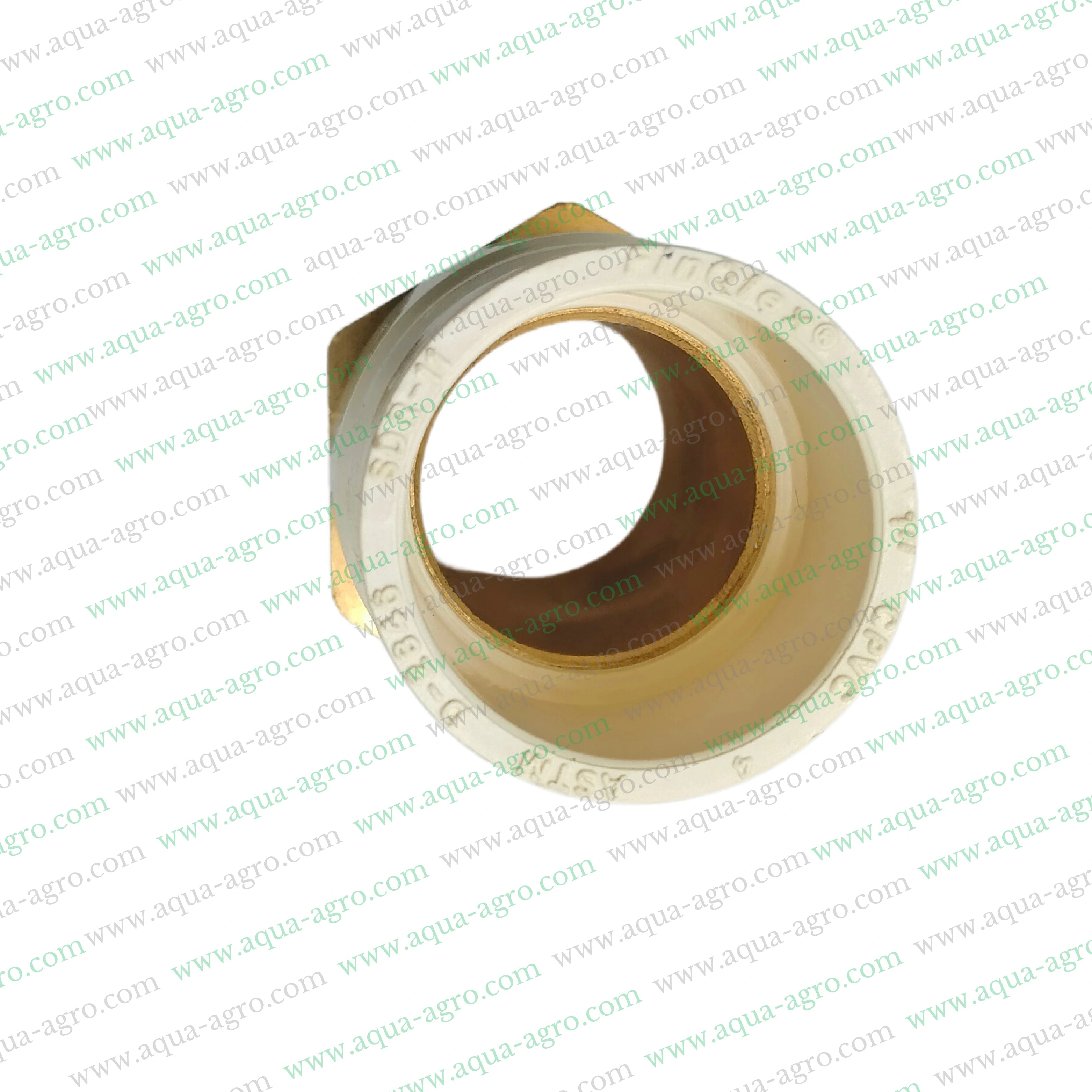 Finolex CPVC male threaded adapter 1 inch,CPVC brass male adapter 25mm SDR 11,1 inch CPVC MTA brass threaded adapter,SDR 11 CPVC male adapter 25mm brass