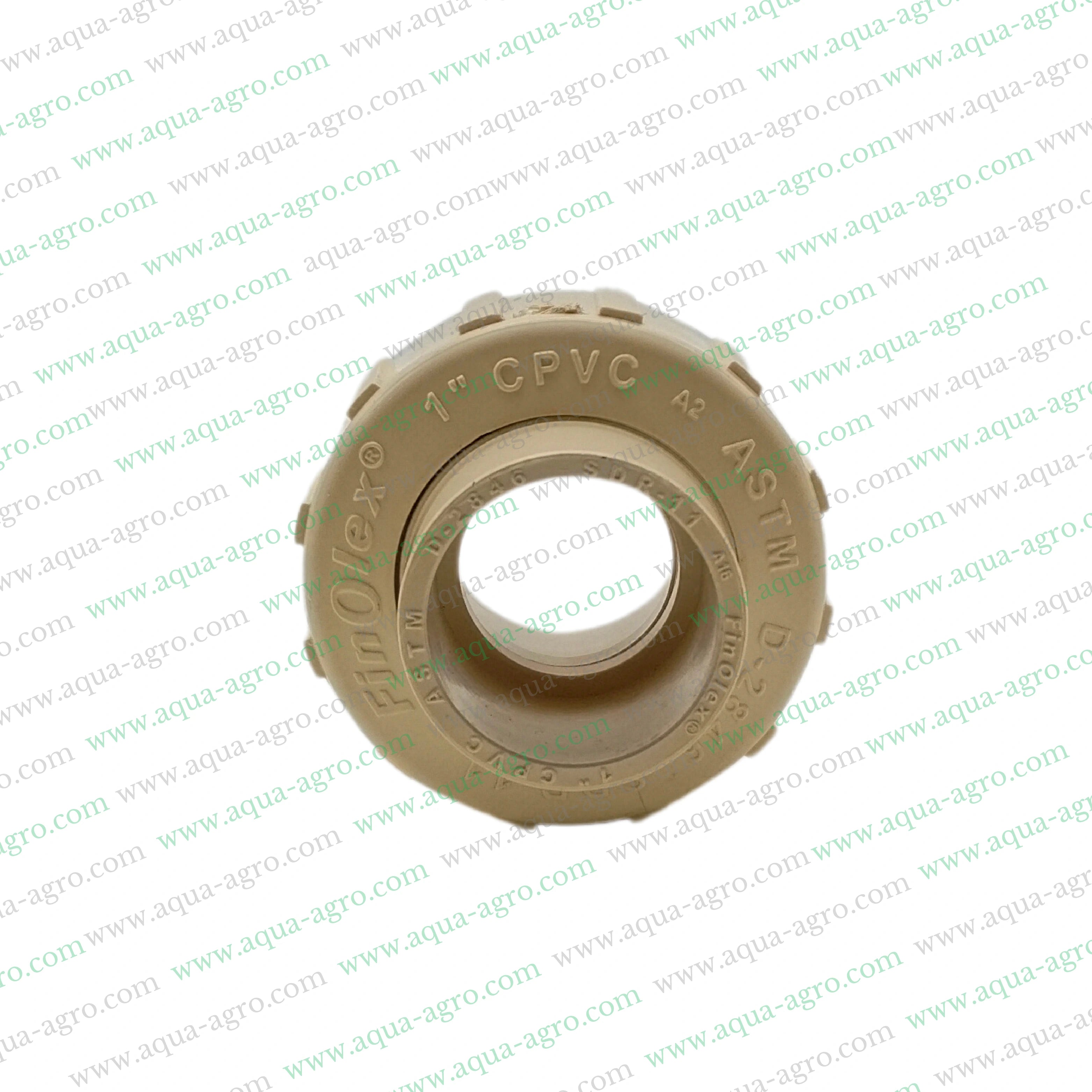 Finolex CPVC 1 inch fittings,25mm CPVC plain socket union,CPVC SDR 11 pipe fittings,CPVC union 1 inch plain socket