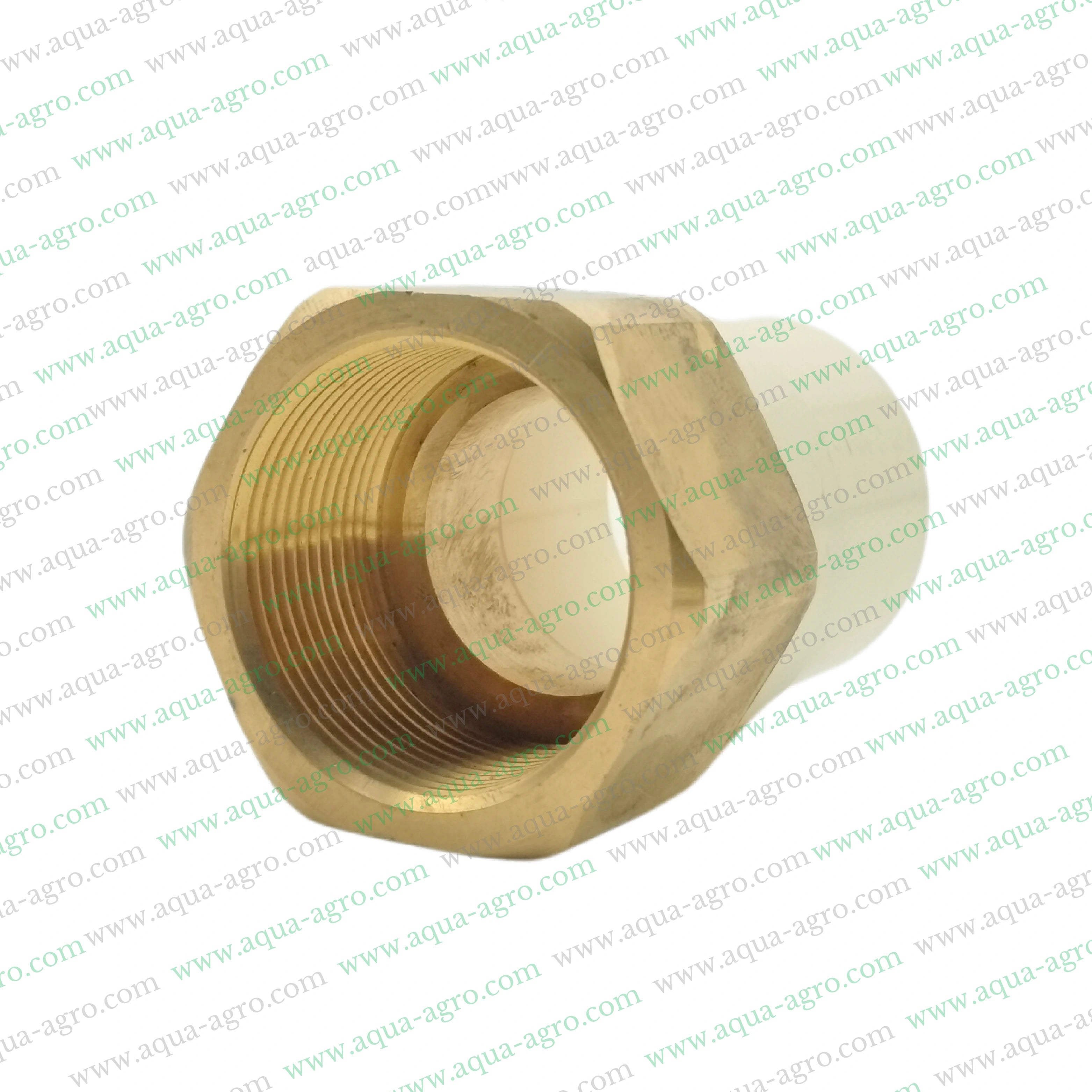 Finolex CPVC 2 inch brass FTA,2 inch CPVC brass female adapter,CPVC 50mm brass threaded FTA,CPVC brass female threaded adaptor 2 inch SDR 11