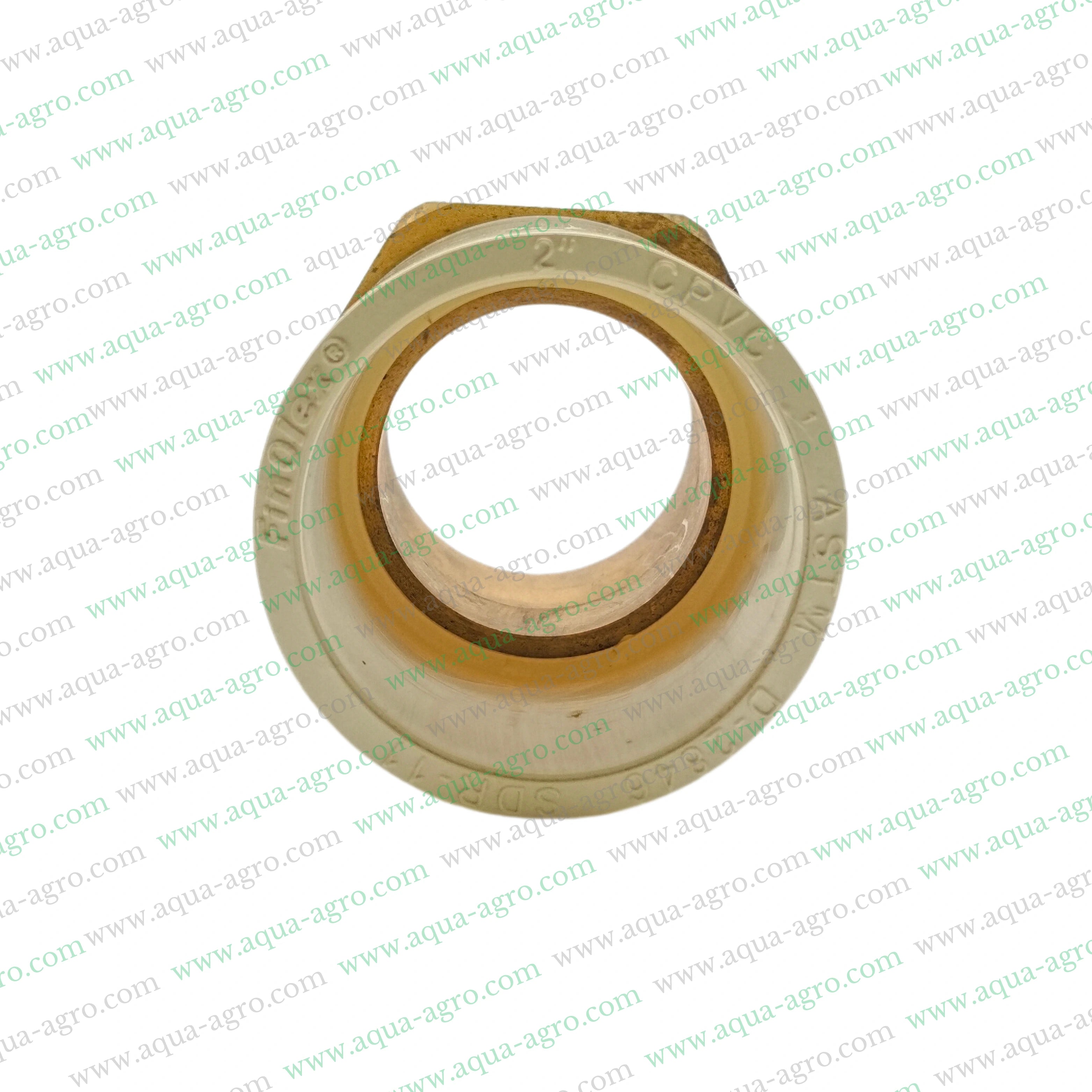 Finolex CPVC MTA 2 inch brass,CPVC Male Threaded Adapter 50mm SDR 11,2 inch CPVC brass MTA fitting,Finolex MAPT SDR 11 2 inch adapter