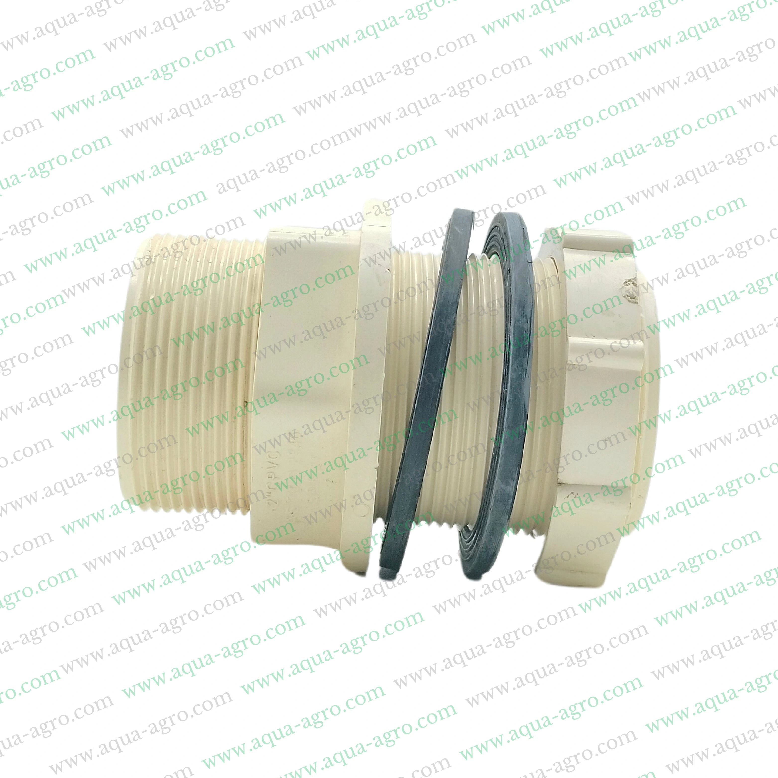 Finolex CPVC 2 inch fittings,50mm CPVC tank nipple threaded,CPVC SDR 11 pipe accessories,CPVC threaded tank nipple 2 inch