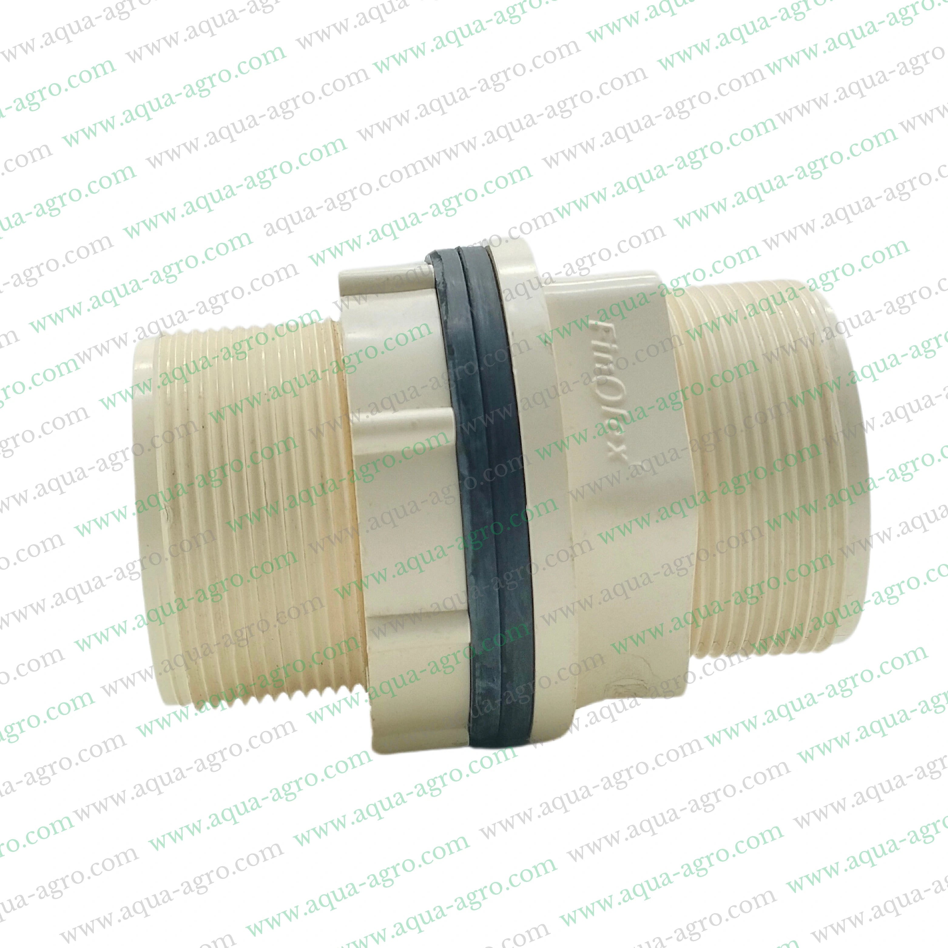 Finolex CPVC 2 inch fittings,50mm CPVC tank nipple threaded,CPVC SDR 11 pipe accessories,CPVC threaded tank nipple 2 inch