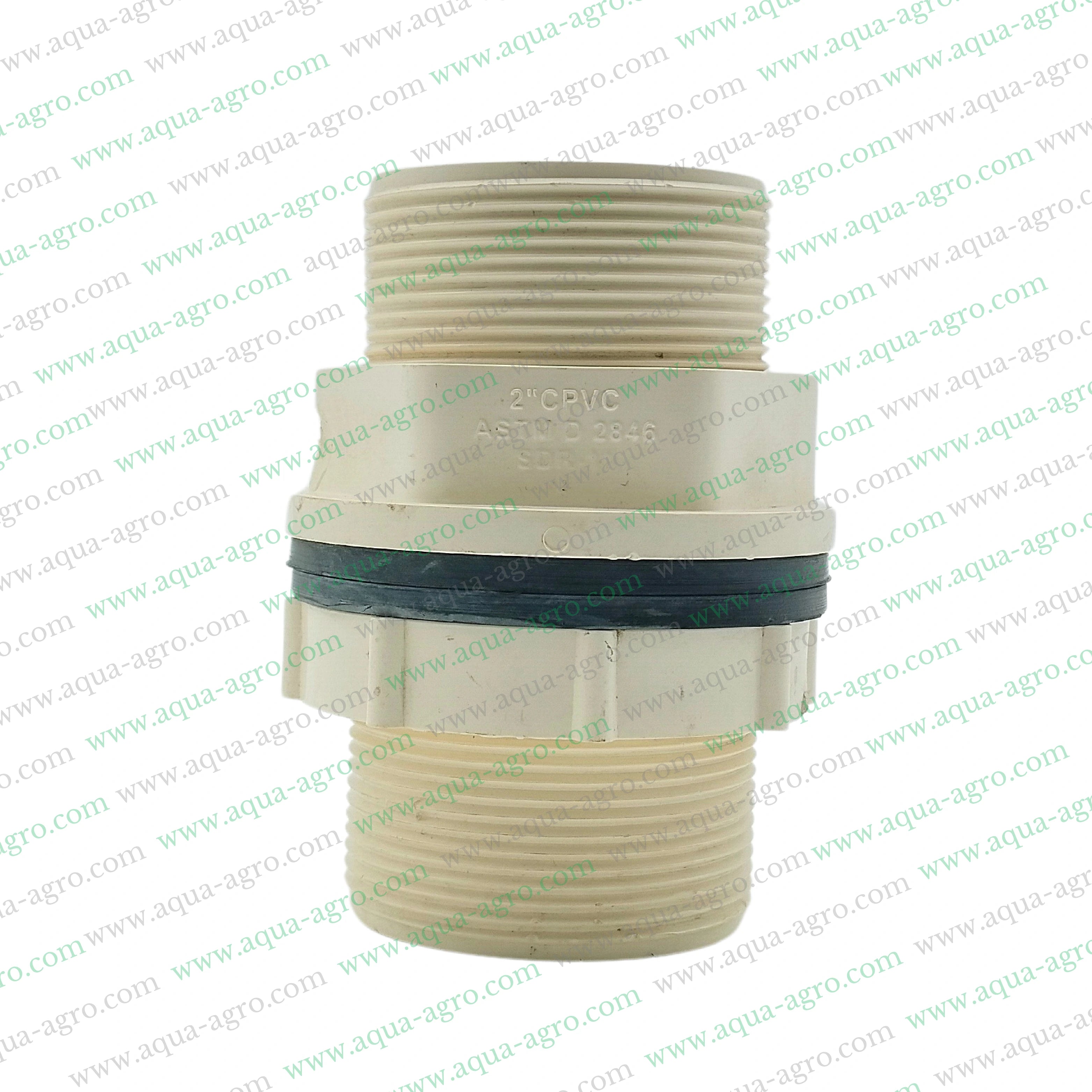 Finolex CPVC 2 inch fittings,50mm CPVC tank nipple threaded,CPVC SDR 11 pipe accessories,CPVC threaded tank nipple 2 inch