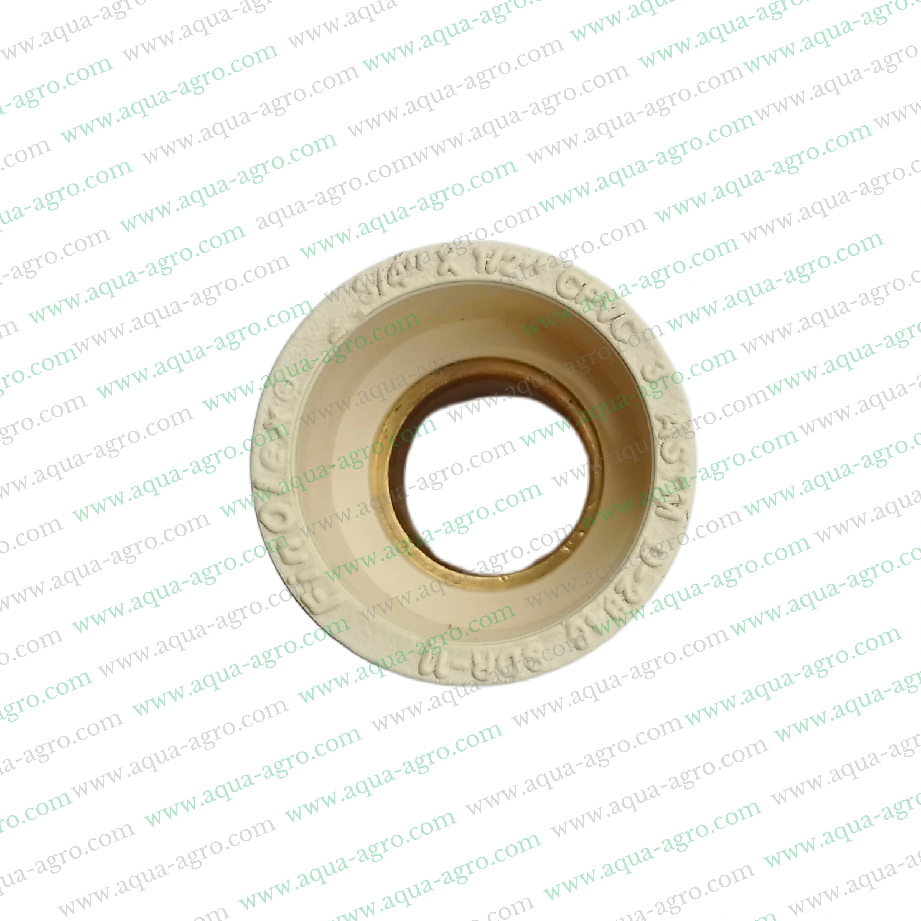 CPVC brass threaded reducing tee 1 inch to 0.75 inch,CPVC brass threaded reducing tee 25mm to 20mm,Finolex CPVC brass threaded reducing tee,CPVC brass threaded reducing tee SDR 11