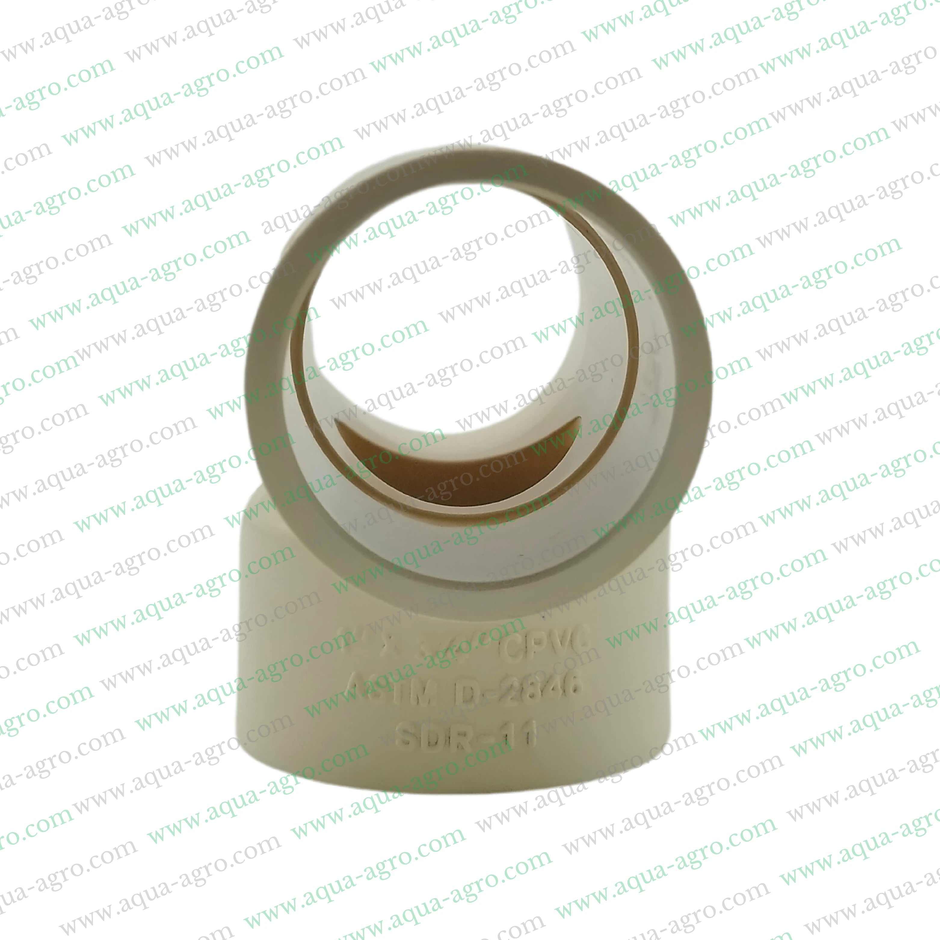 CPVC brass threaded reducing tee 1 inch to 0.75 inch,CPVC brass threaded reducing tee 25mm to 20mm,CPVC pipe fittings reducing tee SDR 11,Finolex CPVC reducing tee