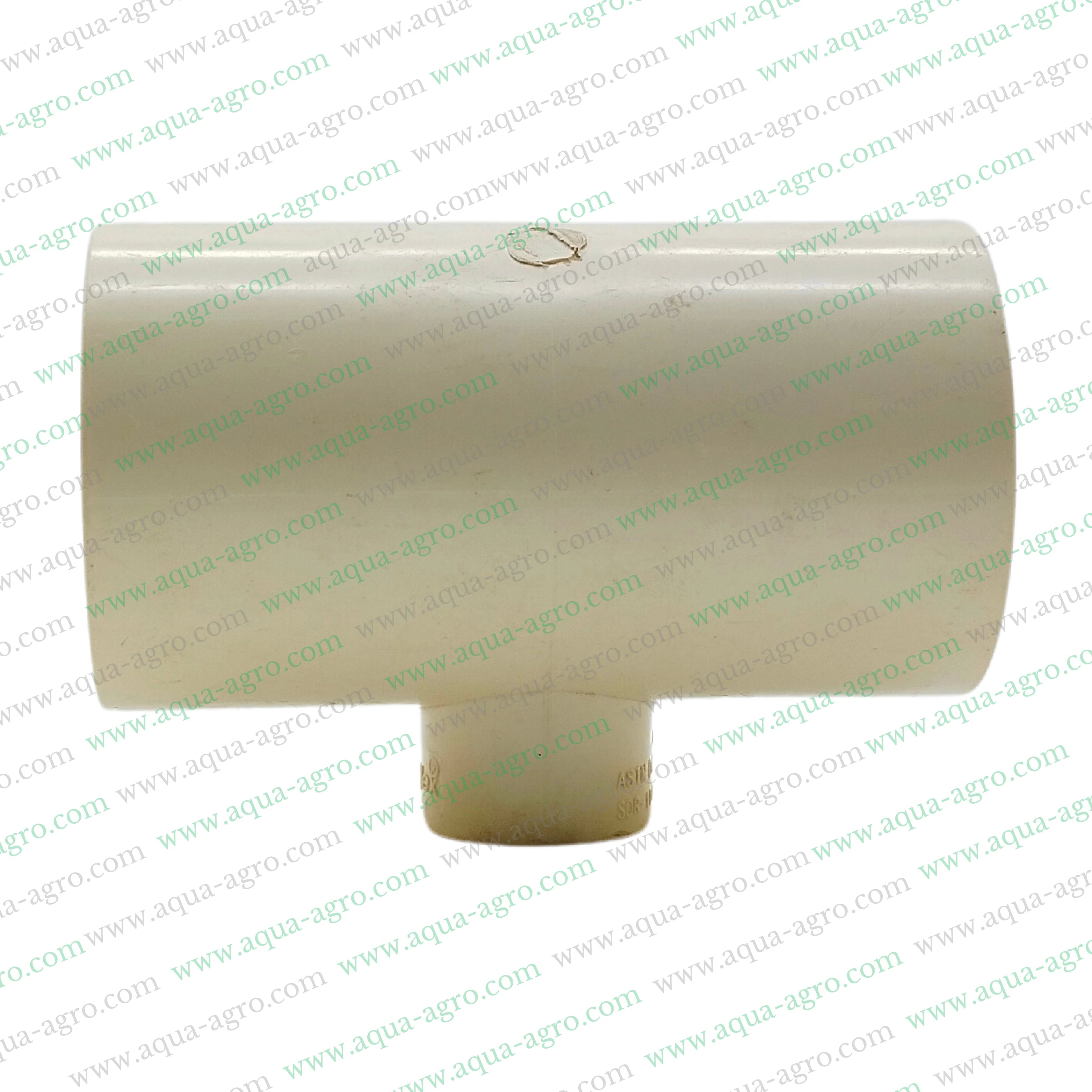 CPVC reducing tee 1.25 inch to 0.5 inch,CPVC reducing tee 32mm to 15mm,CPVC pipe fittings reducing tee,Finolex CPVC reducing tee