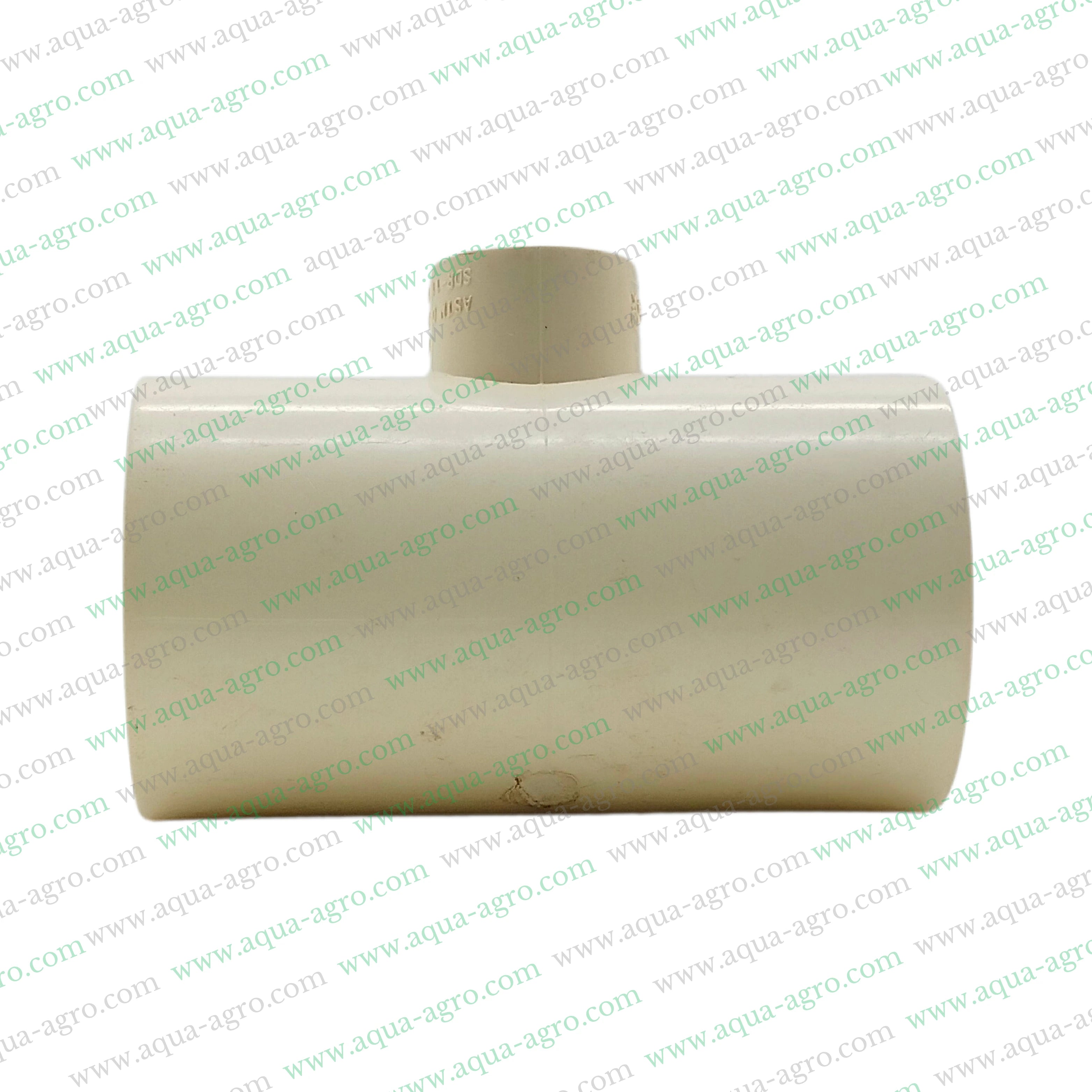 CPVC reducing tee 1.25 inch to 0.5 inch,CPVC reducing tee 32mm to 15mm,CPVC pipe fittings reducing tee,Finolex CPVC reducing tee