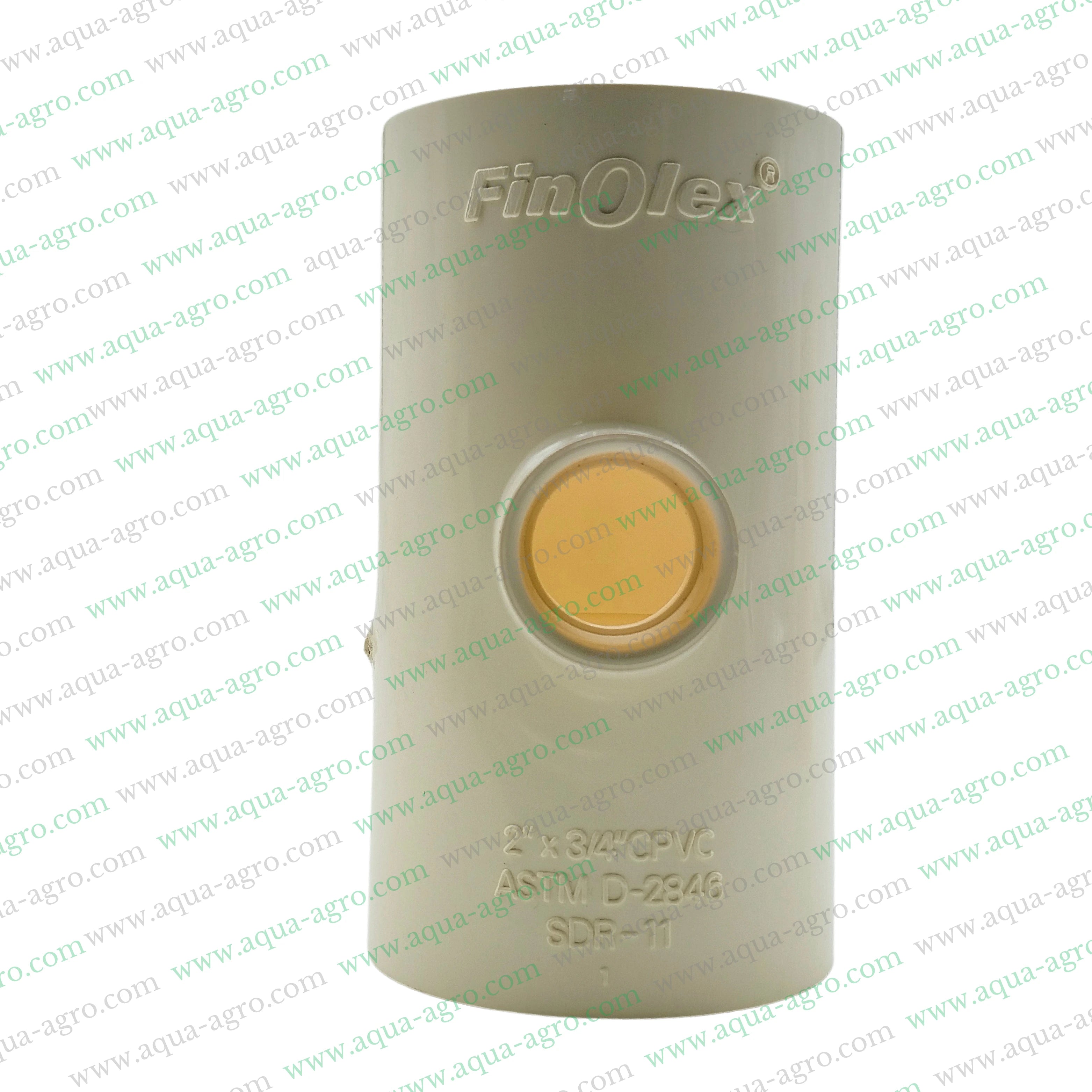CPVC reducing tee 2 inch to 0.75 inch,CPVC reducing tee 50mm to 20mm,CPVC pipe fittings reducing tee SDR 11,Finolex CPVC reducing tee,CPVC plain reducing tee 2 inch x 0.75 inch,CPVC plain reducing tee 50mm x 20mm