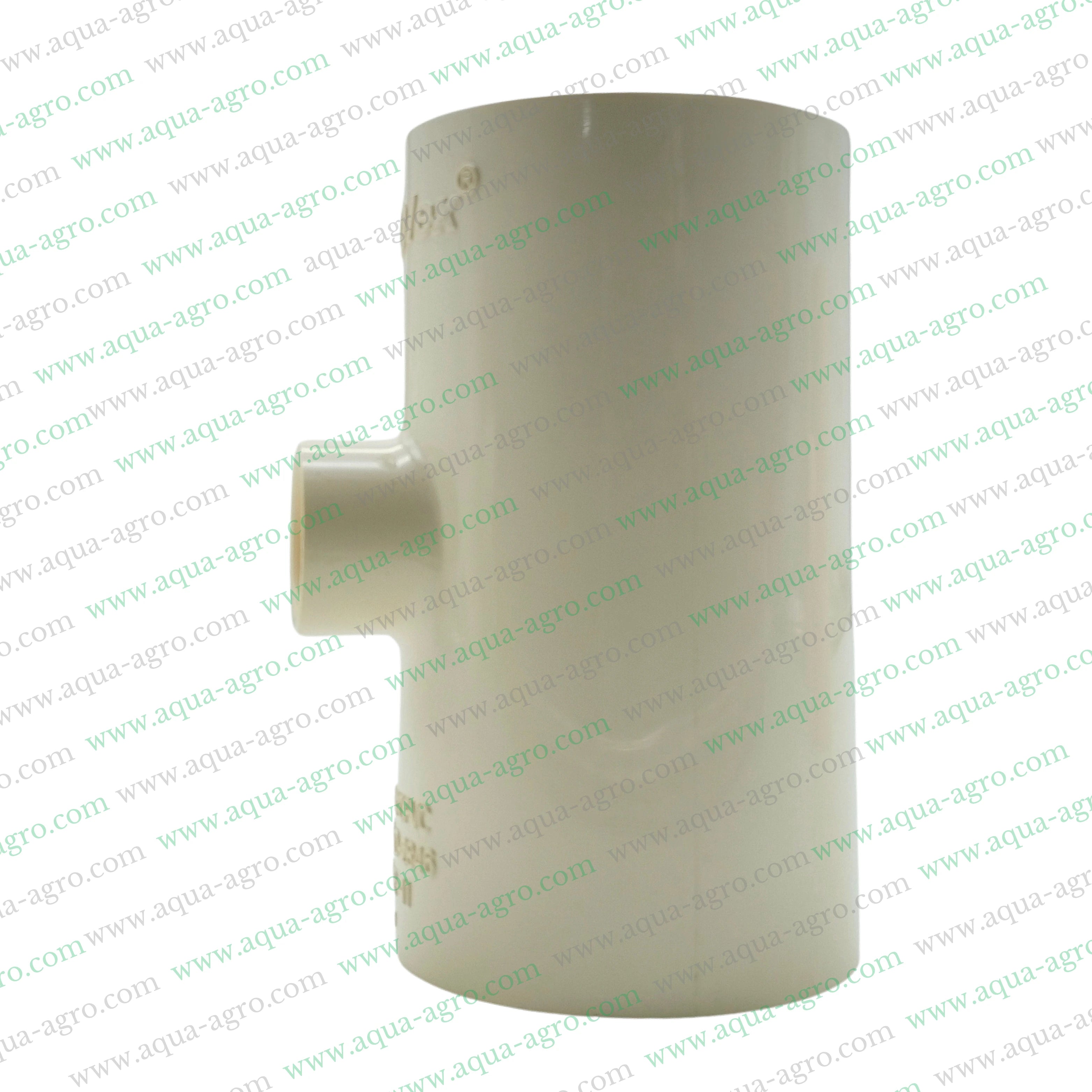 CPVC reducing tee 2 inch to 0.75 inch,CPVC reducing tee 50mm to 20mm,CPVC pipe fittings reducing tee SDR 11,Finolex CPVC reducing tee,CPVC plain reducing tee 2 inch x 0.75 inch,CPVC plain reducing tee 50mm x 20mm
