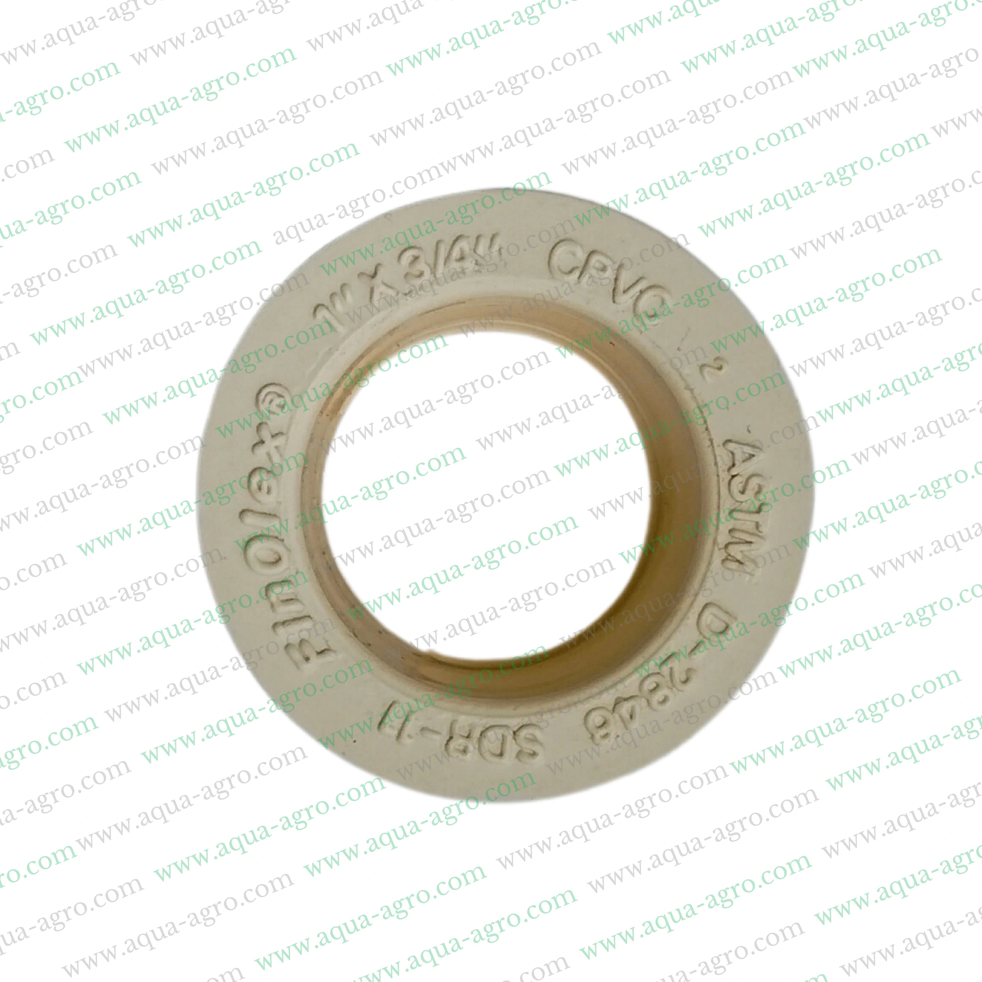 Finolex CPVC reducer bush 1 inch to 0.75 inch,25mm to 20mm CPVC reducer fitting,CPVC SDR 11 reducer bush,Finolex CPVC pipe fittings reducer
