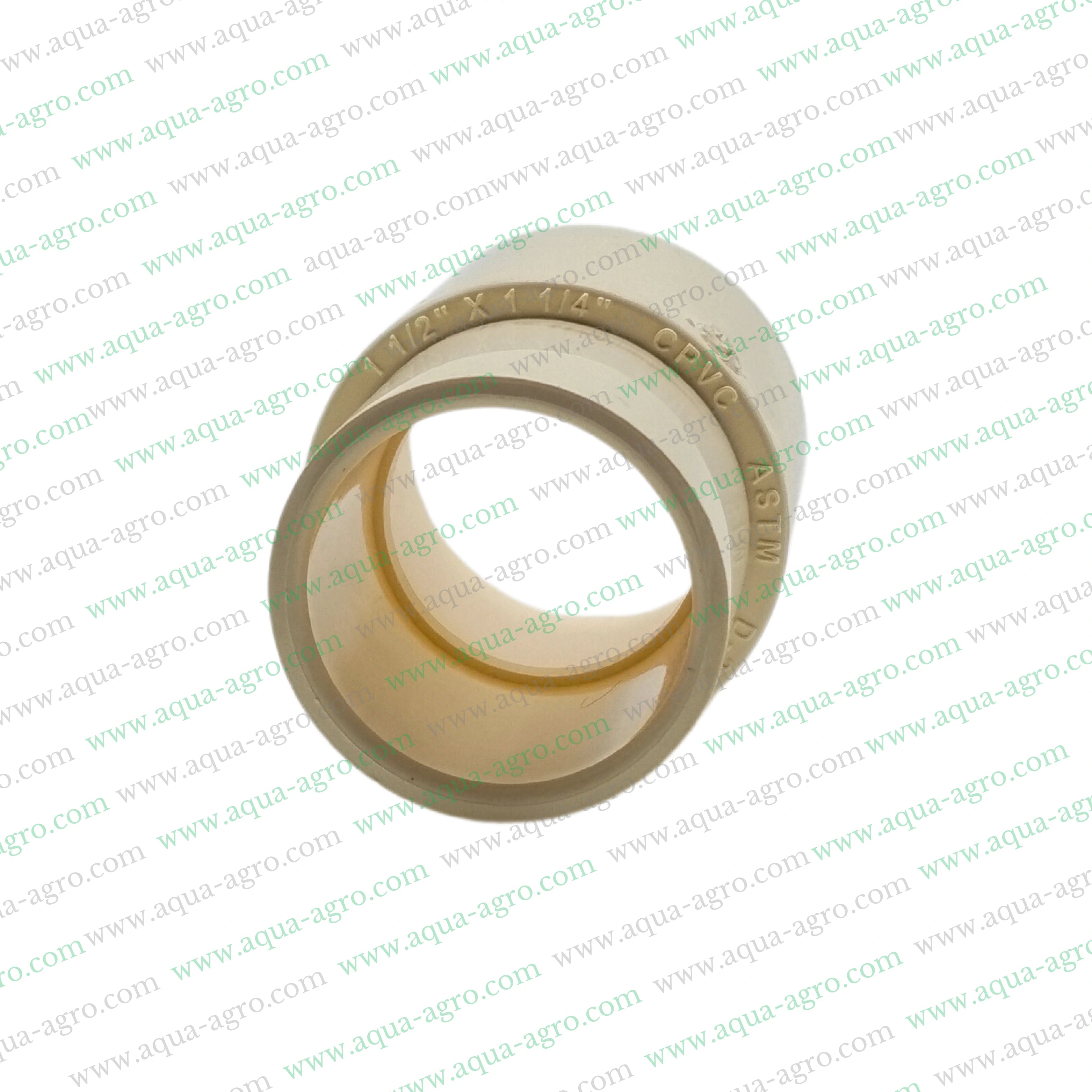 Finolex CPVC reducing coupler 1.5 inch to 1.25 inch,40mm to 32mm CPVC reducing coupling SDR 11,CPVC SDR 11 reducer 1.5 inch to 1.25 inch,CPVC pipe fittings reducing coupler 40mm to 32mm