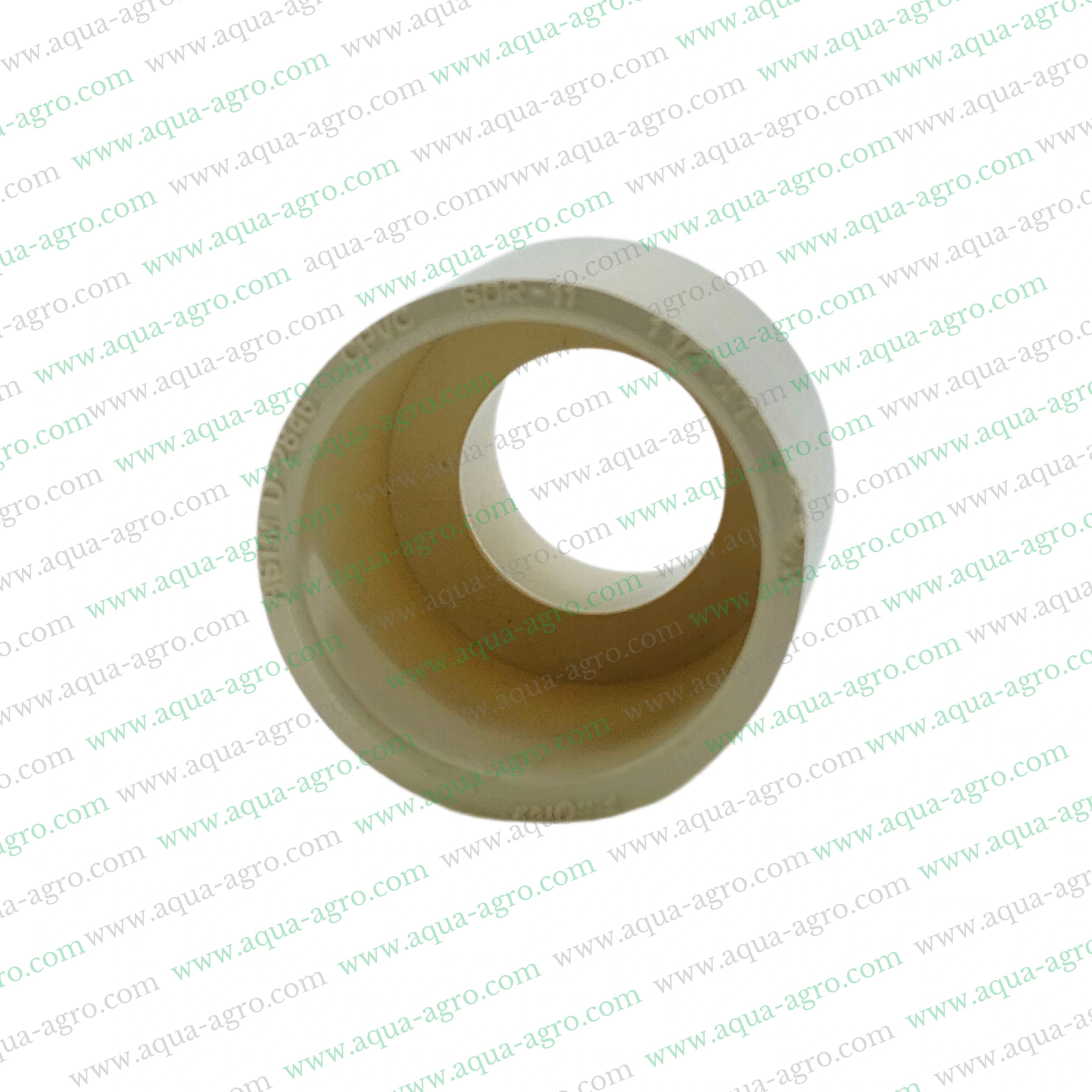 Finolex CPVC reducing coupler 1.5 inch to 1 inch,40mm to 25mm CPVC reducing coupling,CPVC SDR 11 reducing coupler,Finolex CPVC pipe fittings 1.5 inch x 1 inch,CPVC reducing coupler 40mm x 25mm
