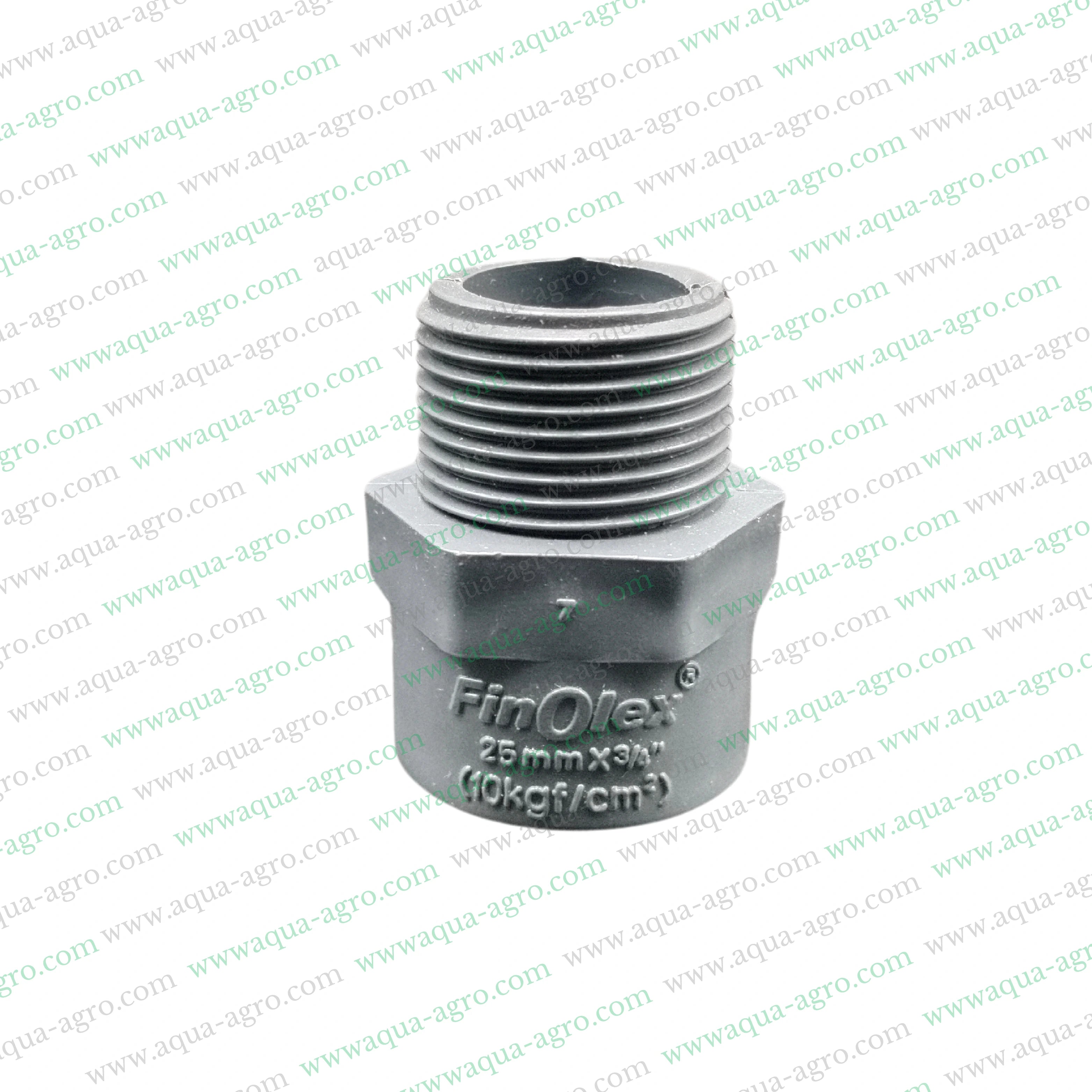 Finolex PVC Pipe Fittings,Best PVC Pipe Accessories India,0.75 Inch PVC Fittings Price,PVC Pipe Threaded Adaptor for Irrigation,PVC Pipe MTA 0.75 Inch