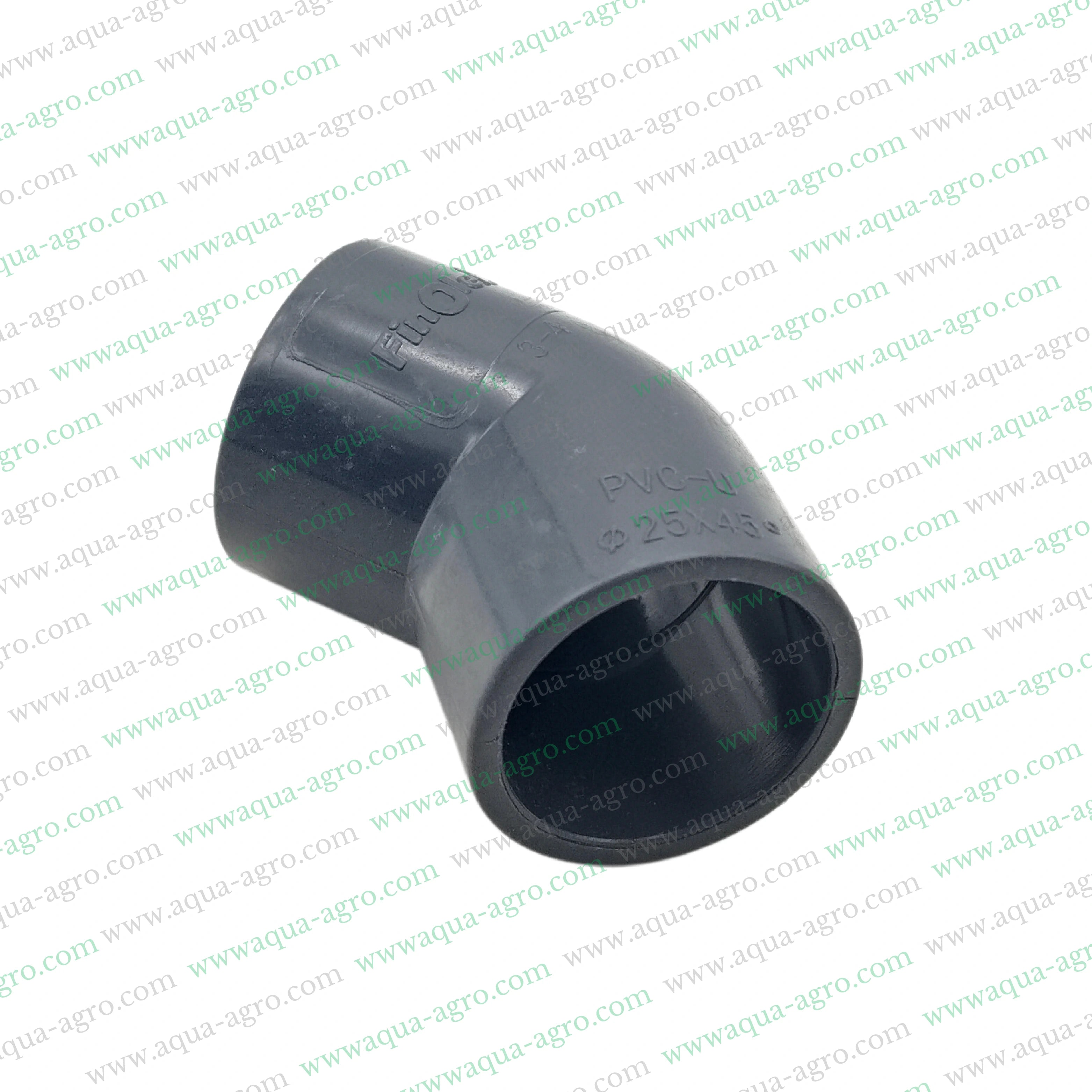 FINOLEX - Pvc Pipe & Accessories - Fittings - 0.75 inch (25mm) - Shoe Bend - 45 DEG - Moulded - 10 Kg-f-cm2