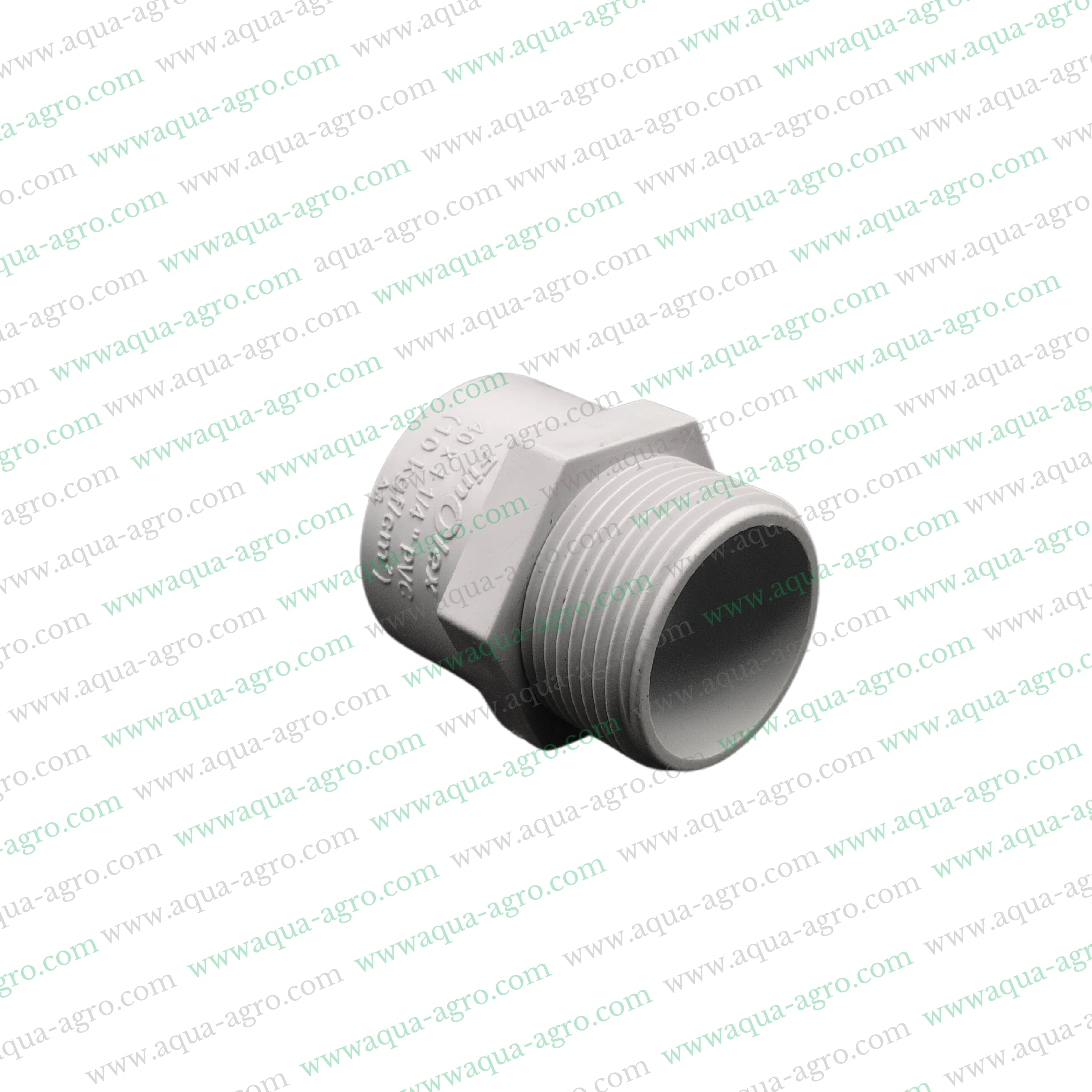 1.25 Inch PVC Adaptor,40mm Male Threaded Adaptor,MTA Male Threaded Adaptor,PVC Male Threaded Fittings,10 kg f/cm2 PVC Fittings