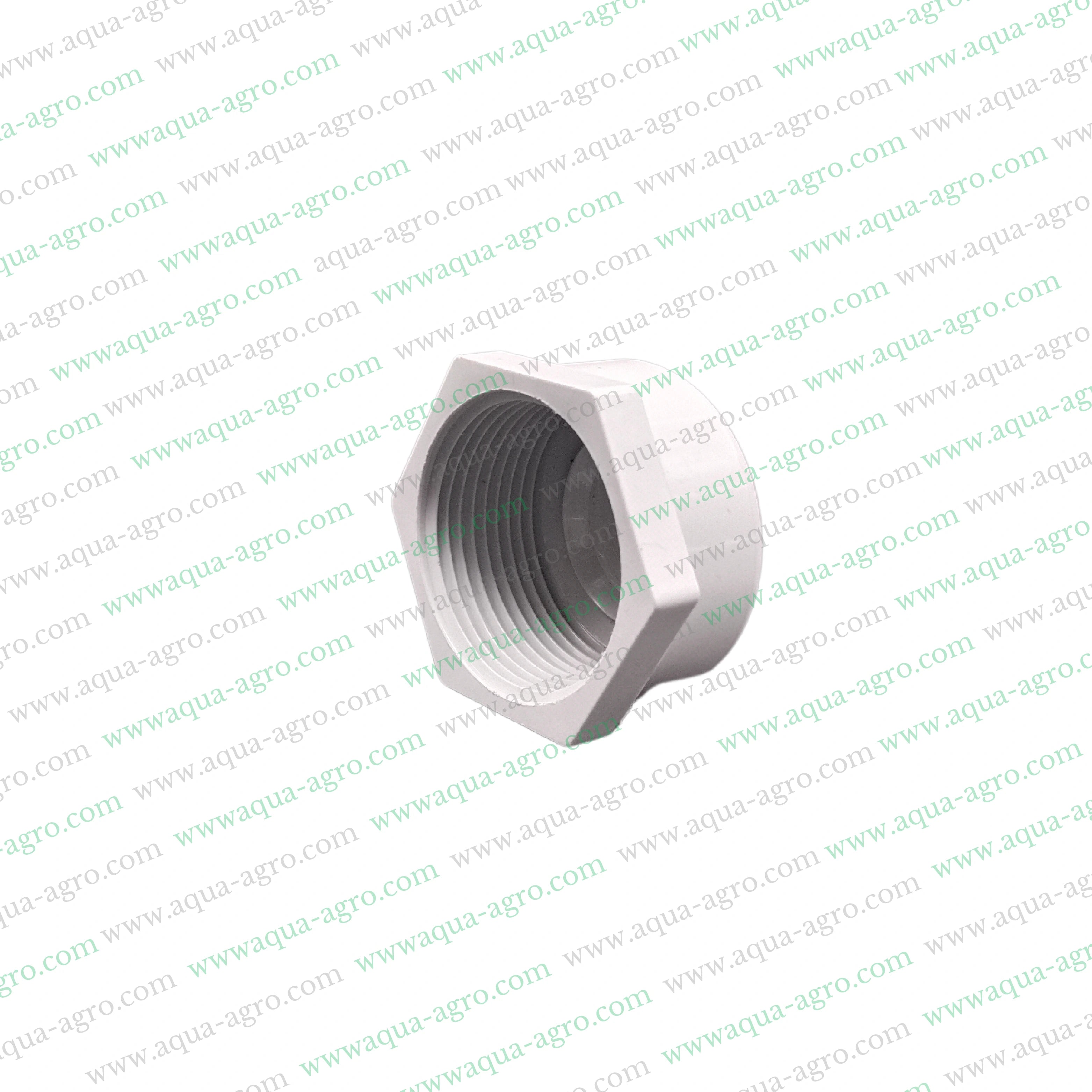 10 kg F/cm² end cap,PVC pipe accessories for industrial use,Finolex 1.25 inch pipe fittings,Best PVC threaded end cap,Threaded end cap 40mm for pipe fittings
