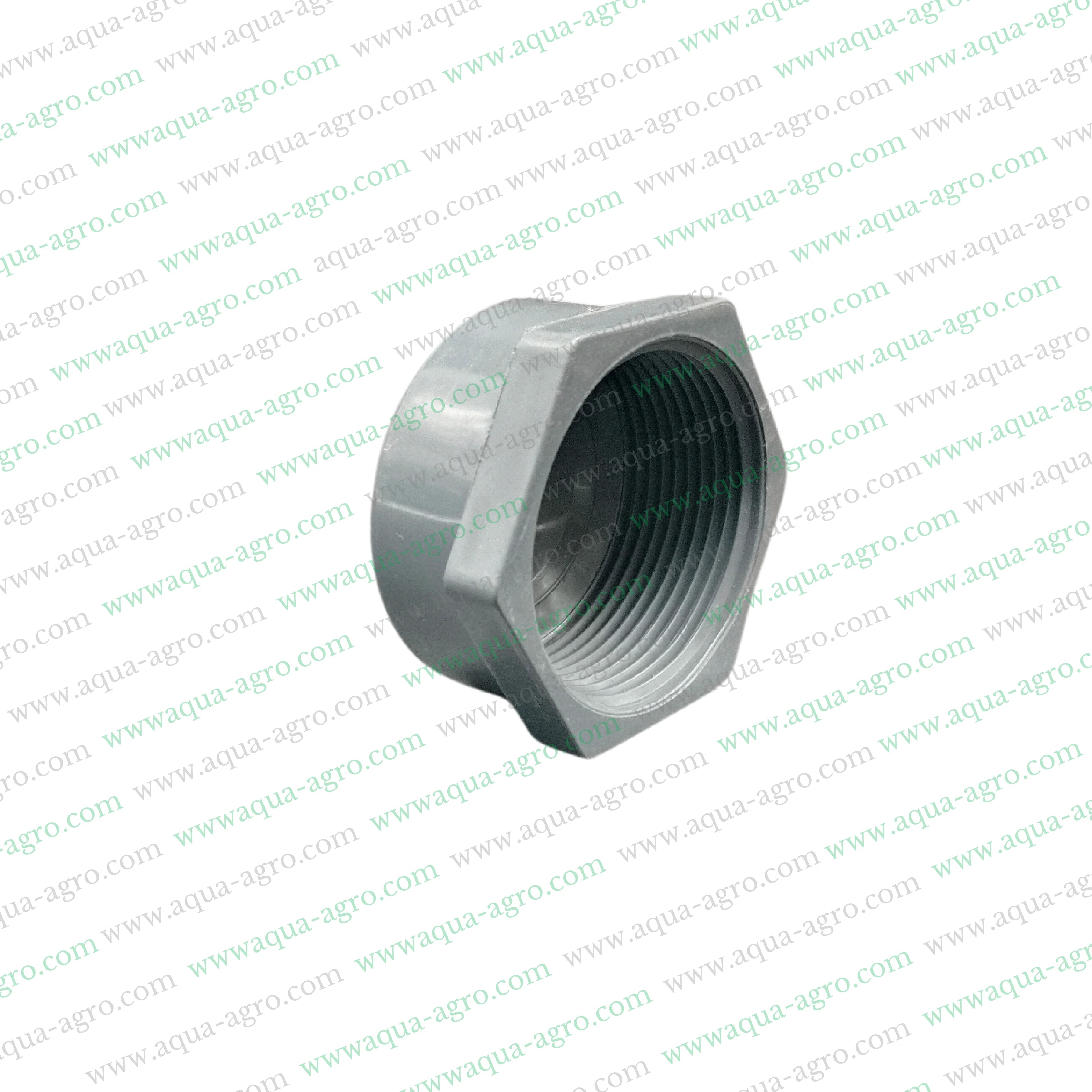 1.5 inch PVC end cap,50mm threaded end cap,Moulded PVC pipe accessories,Threaded PVC end cap,Finolex PVC accessories