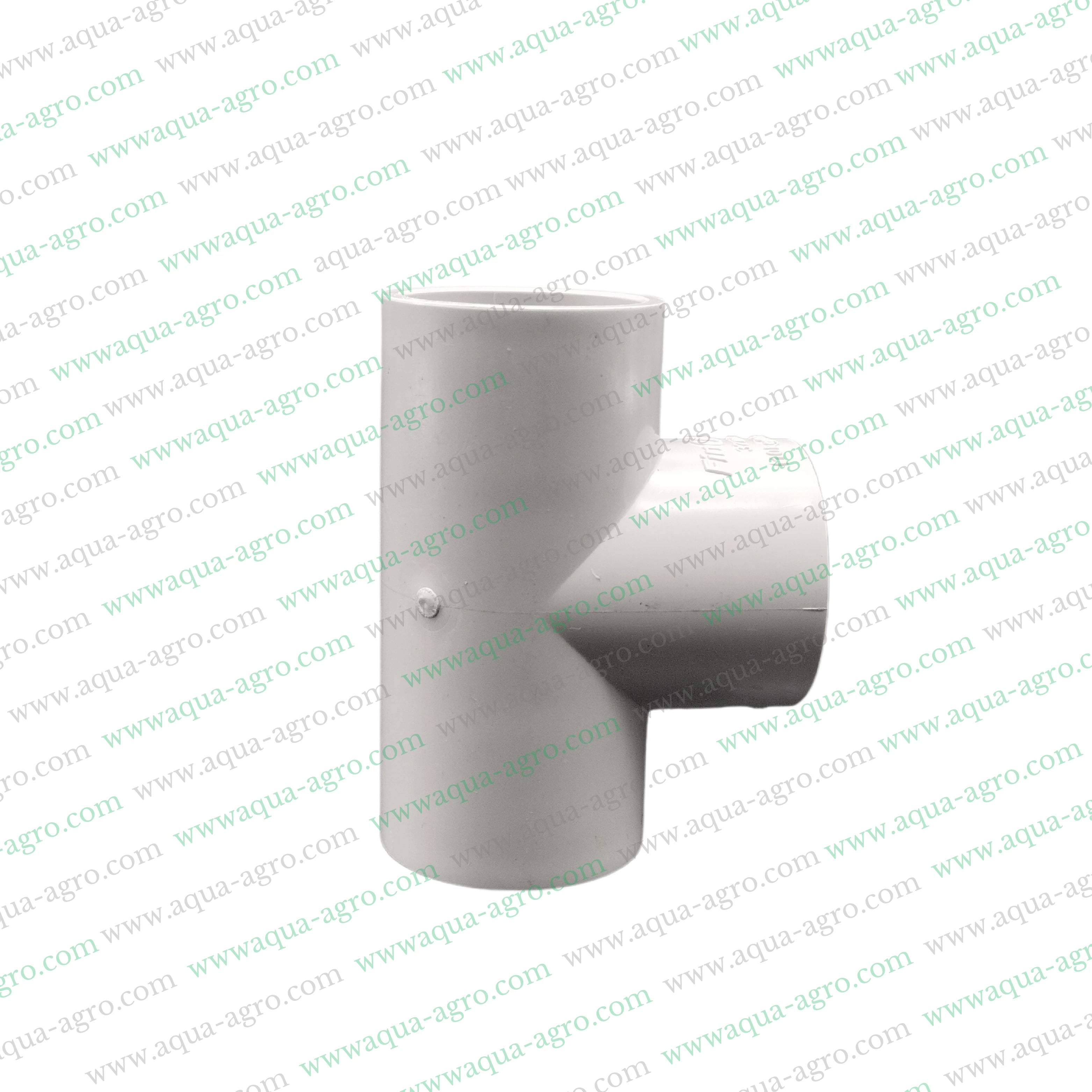 Finolex 1-inch PVC equal tee,32mm PVC pipe equal tee moulded,10kg/cm² PVC pipe fitting tee,Durable Finolex PVC accessories,High-pressure PVC pipe equal tee