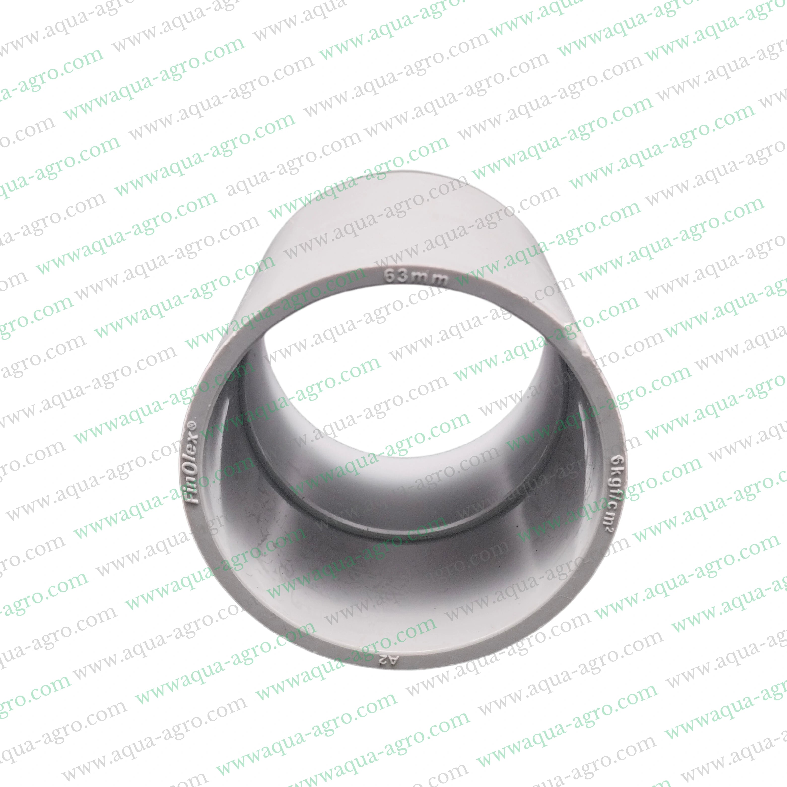 2-inch PVC pipe fittings,63mm PVC coupler,PVC coupler joiner,Moulded PVC coupler,PVC fittings 6 kg/cm2