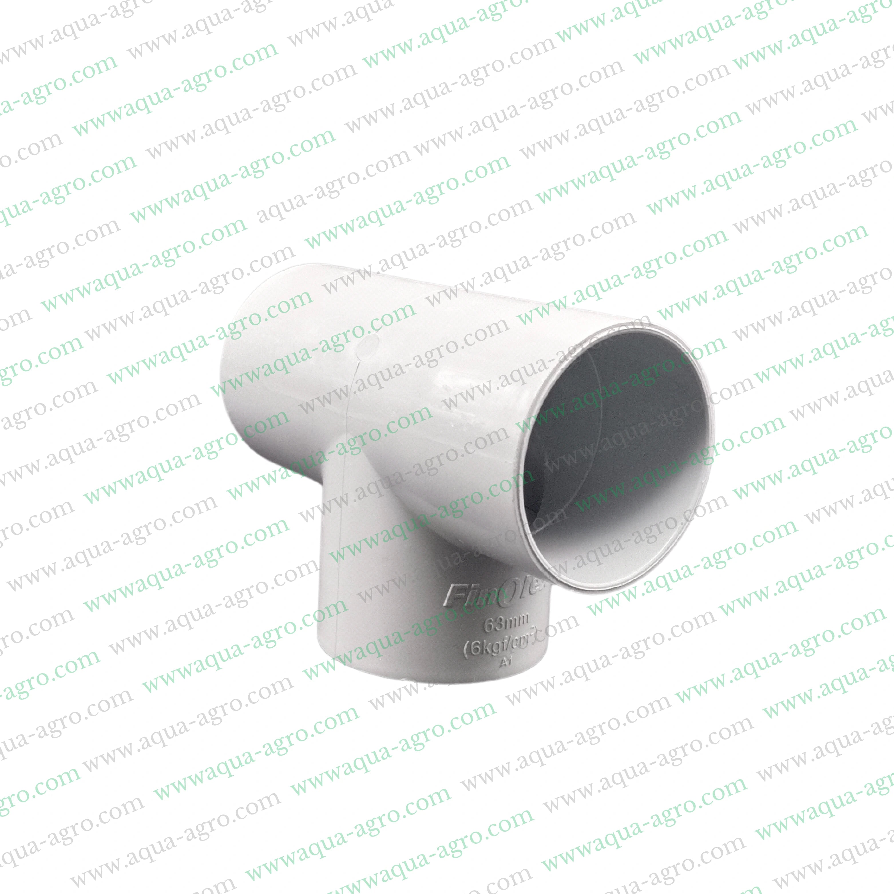 Finolex PVC Pipe Accessories,2 Inch PVC Pipe,63mm PVC Equal Tee,Moulded Pipe Fittings,6 kg F/cm2 Pipe Fitting