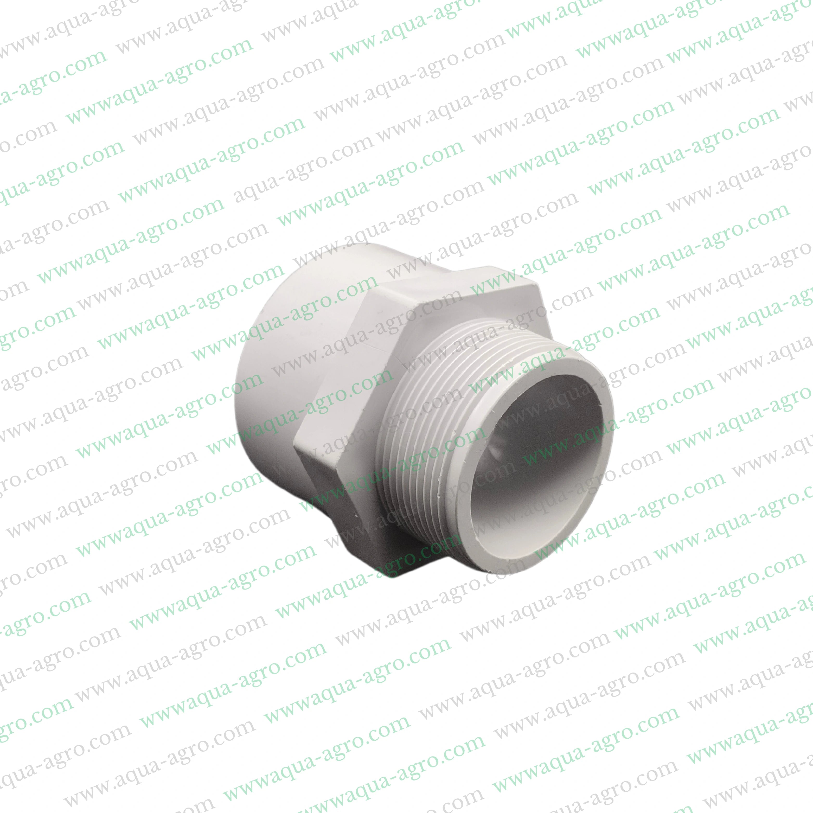 2 Inch PVC Male Threaded Adapter,63mm Male Threaded Adapter,MTA Male Threaded Adapter,Moulded PVC Pipe Fittings,Finolex Pipe Fittings