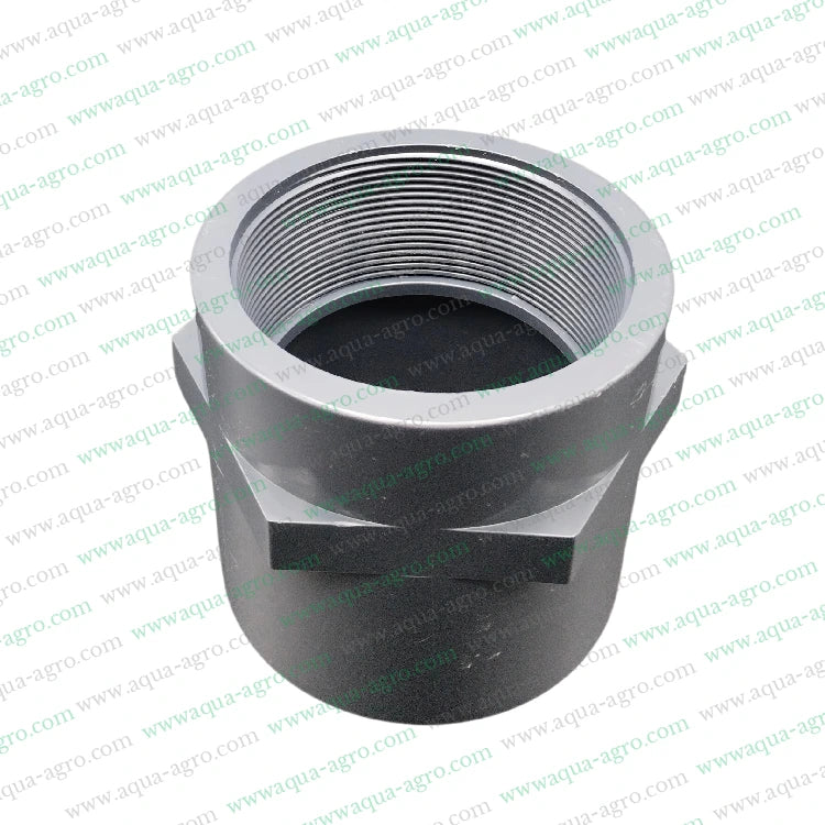 10 kg F/cm2 PVC adaptor,Female threaded PVC fittings,High-pressure PVC pipe fittings,3-inch PVC adaptor,90mm female threaded adaptor